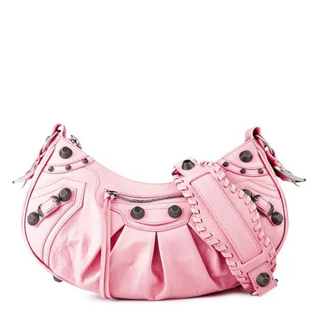 Balenciaga o1g2r1mq0924 Size: OS / Small Shoulder Bag in Pink Size ONE SIZE - 1 Thumbnail