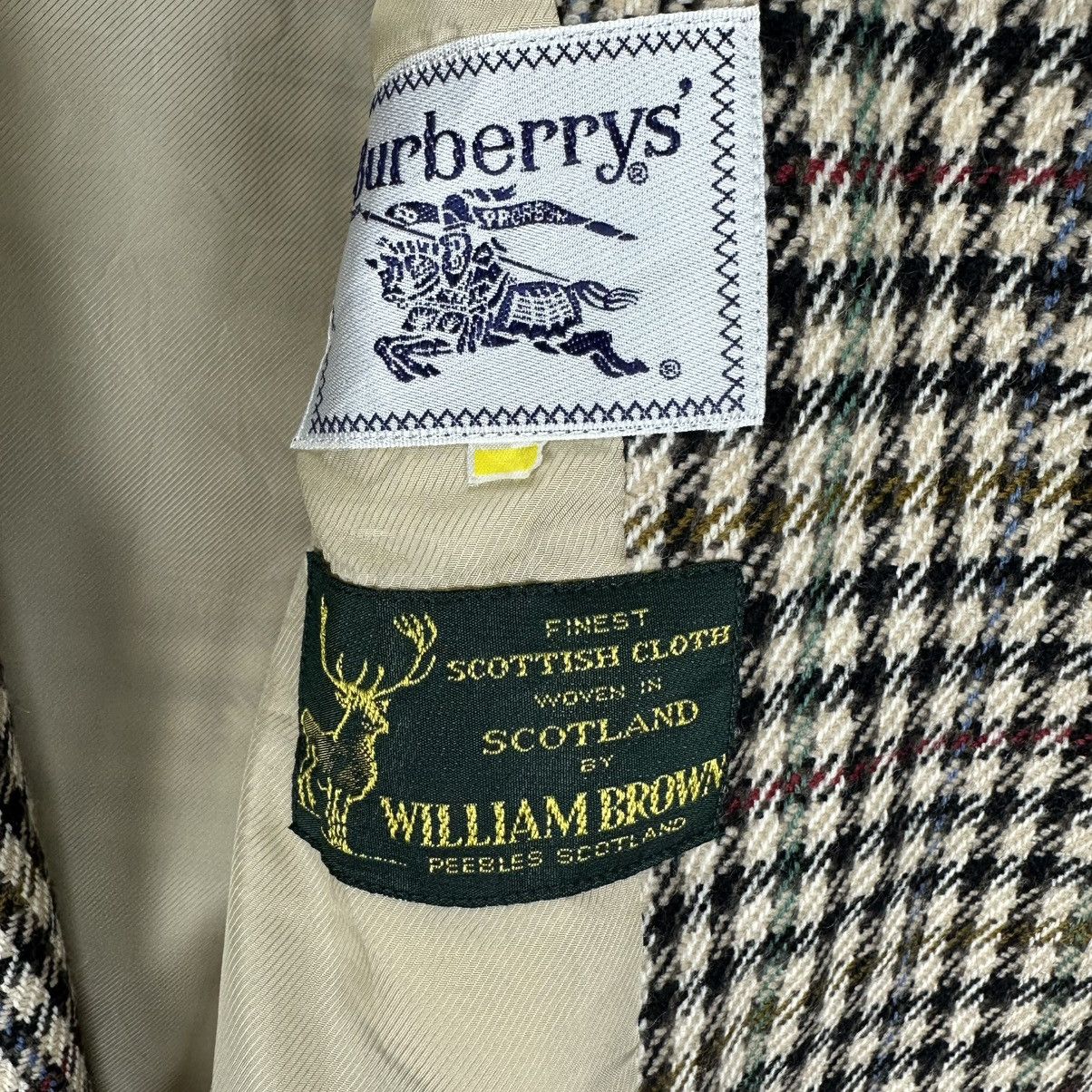 Burberry BURBERRYS X WILLIAM BROWN HOUNDSTOOTH BlAZER COAT Size M / US 6-8 / IT 42-44 - 10 Thumbnail