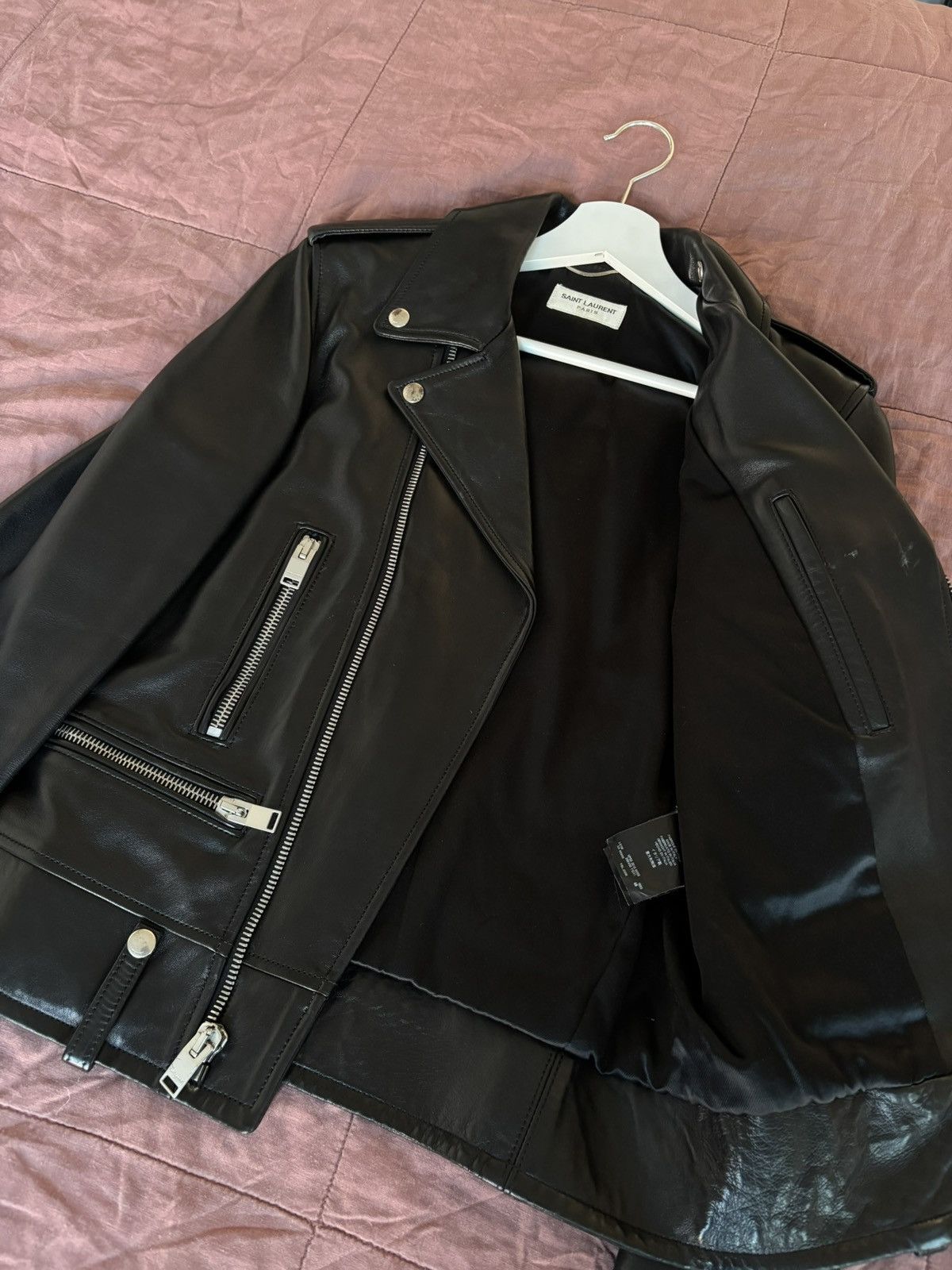 Saint Laurent Paris Hedi Slimane Saint Laurent L01 Leather Jacket FW13 Size US S / EU 44-46 / 1 - 3 Thumbnail