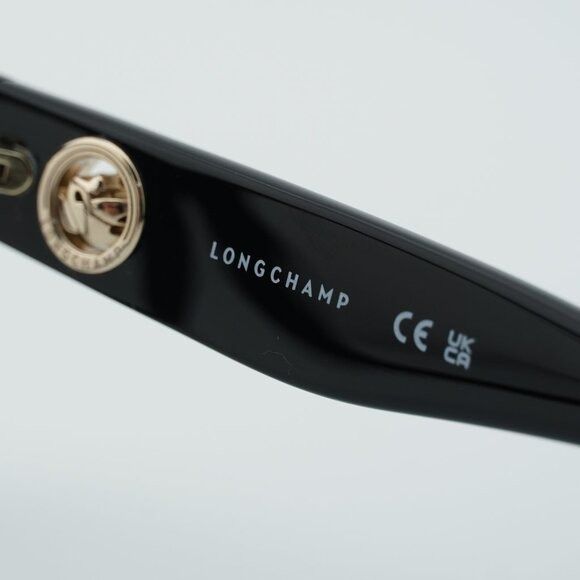 Longchamp Longchamp LO2743 001 Eyeglasses Black 52mm Cat Eye Frame Size ONE SIZE - 8 Thumbnail