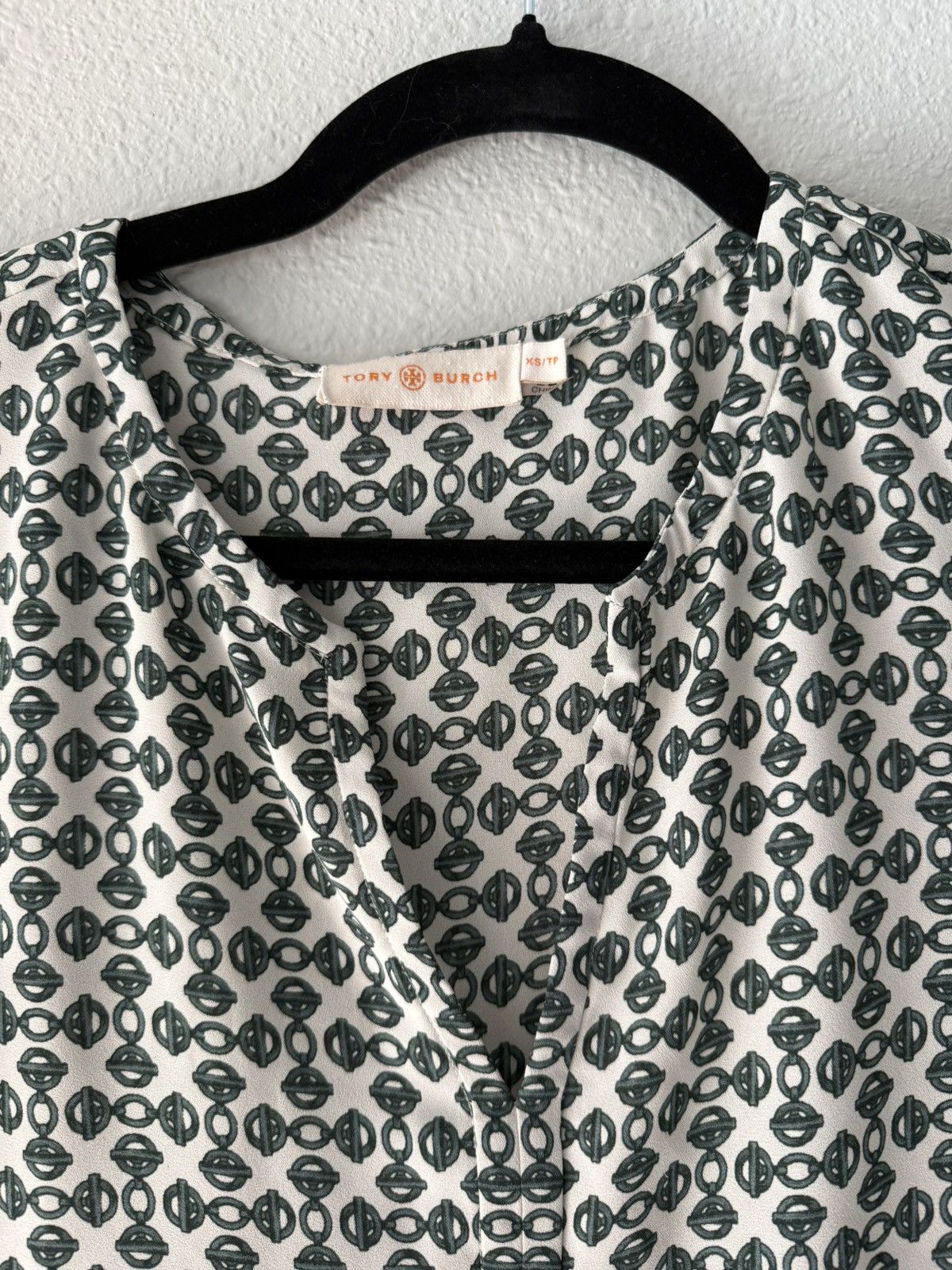 Tory Burch Tory Burch Katie link blouse XS Size XS / US 0-2 / IT 36-38 - 2 Thumbnail