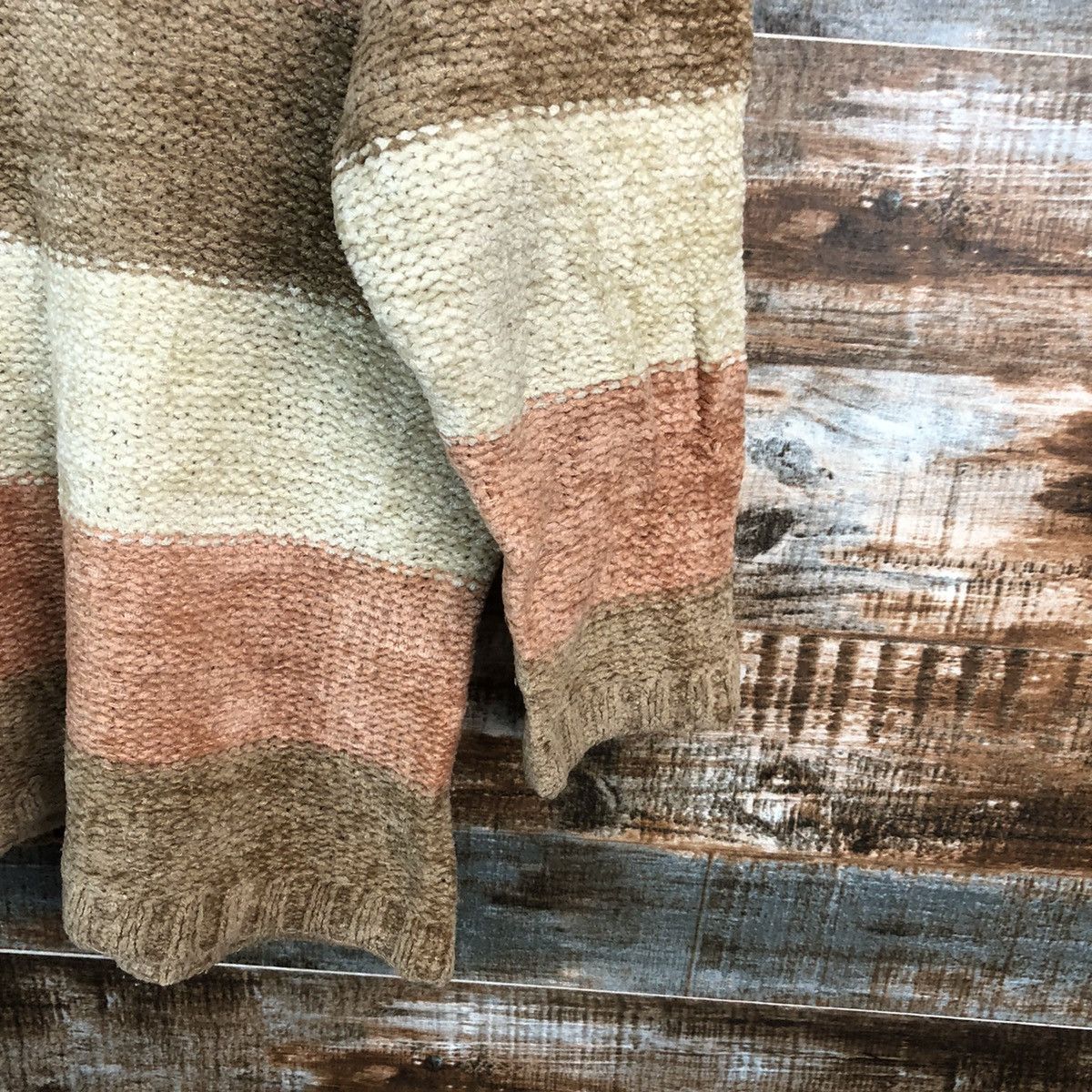 Homespun Knitwear Grandpas Present Brown Stripe Knitwear #A2500 Size US M / EU 48-50 / 2 - 16 Thumbnail