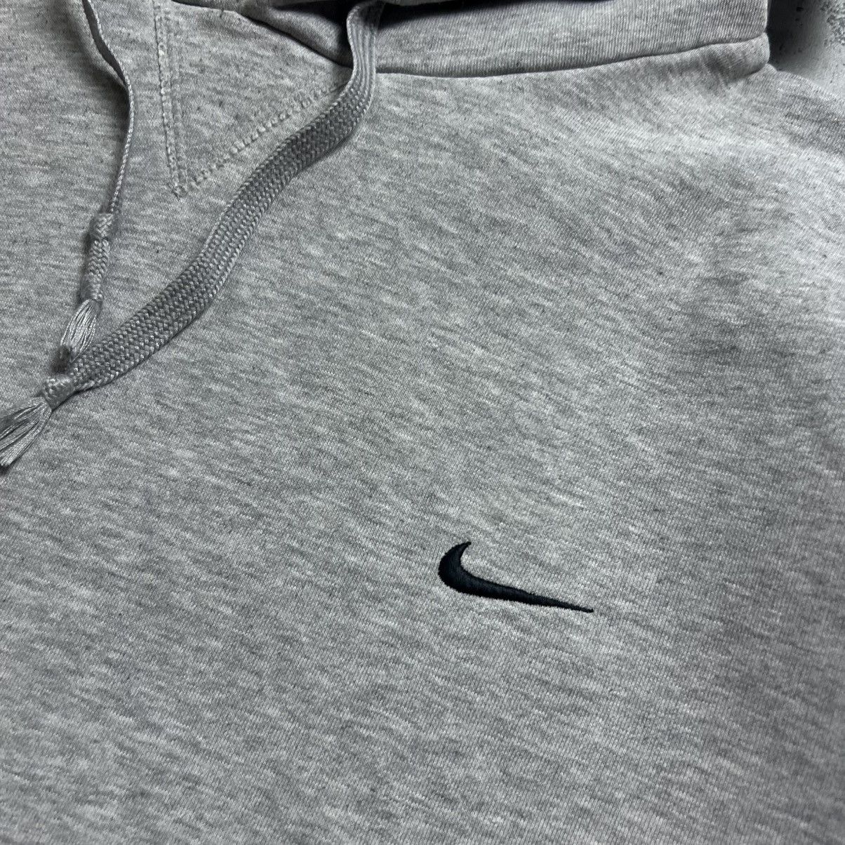 Nike 90s NIKE SWOOSH VINTAGE OVERSIZED BLANK PULLOVER HOODIE Size US XL / EU 56 / 4 - 4 Thumbnail