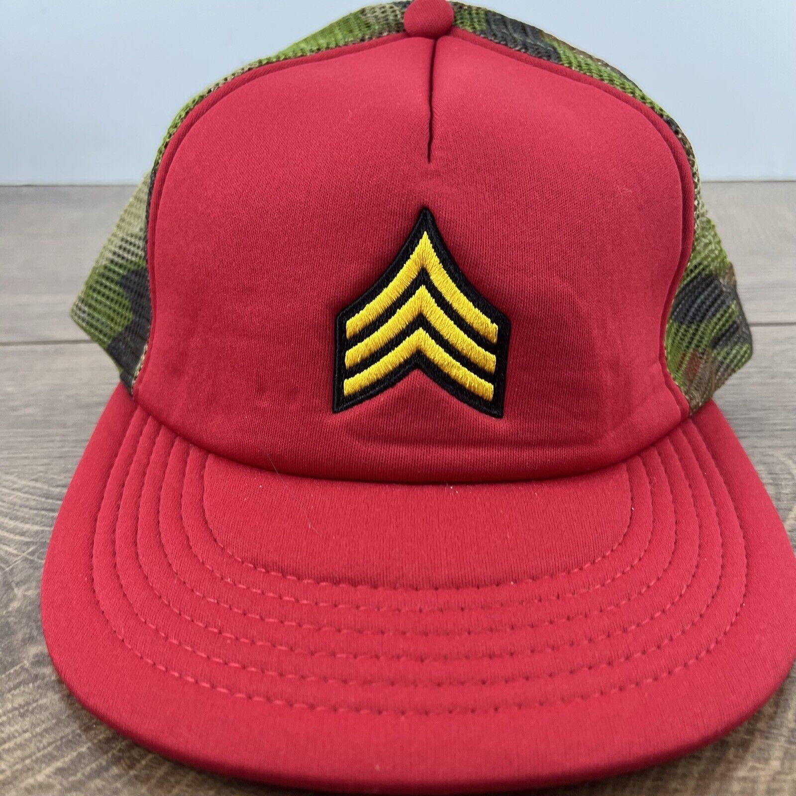Other Arrow Red Hat Red Cap Adjustable Hat Red Adult Fit Hat Size ONE SIZE - 6 Thumbnail