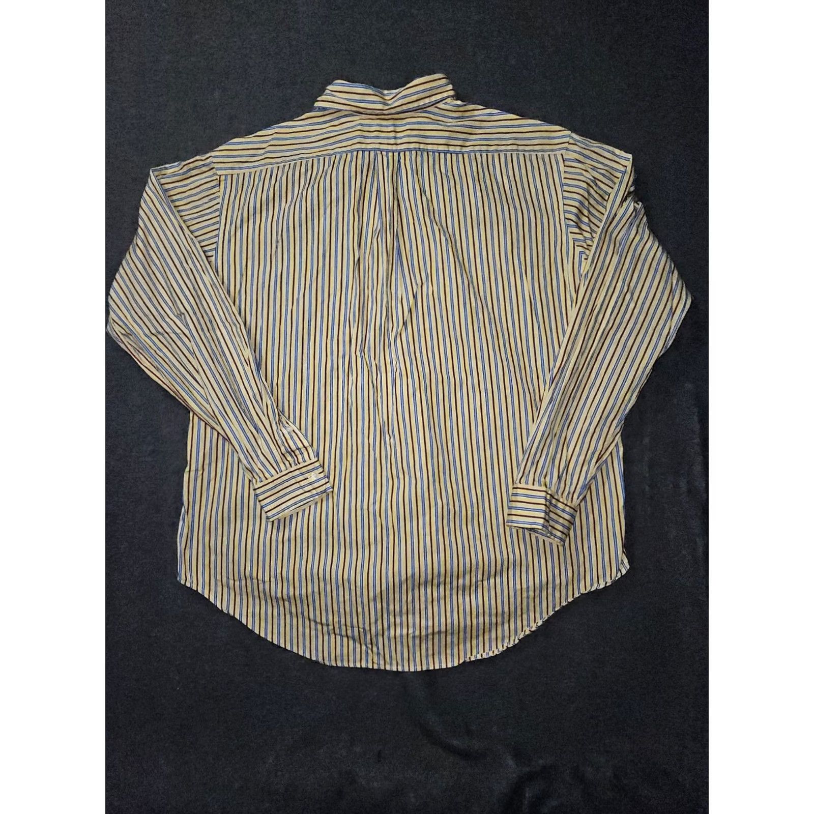 Ralph Lauren Ralph Lauren Button-Down Shirt Men 2XL Classic Fit Yellow Striped Preppy Shirt Size US XXL / EU 58 / 5 - 8 Thumbnail