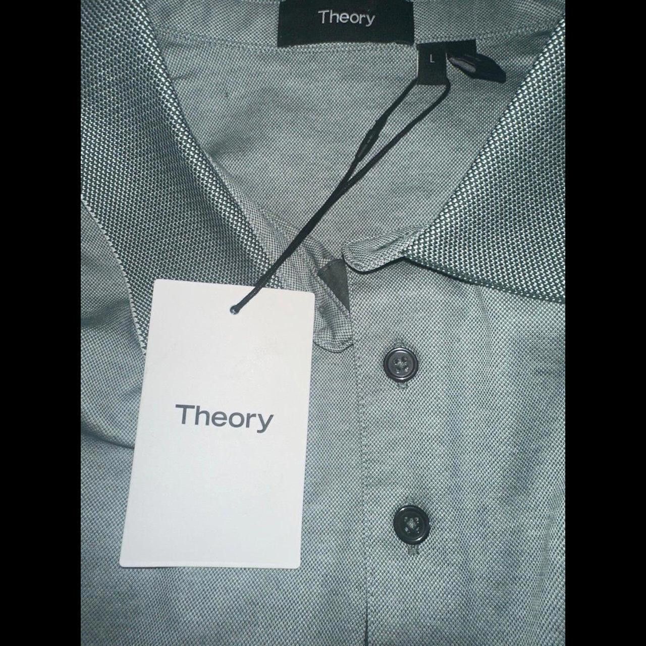 Theory New Mens Theory Polo Balsam Size US L / EU 52-54 / 3 - 4 Thumbnail