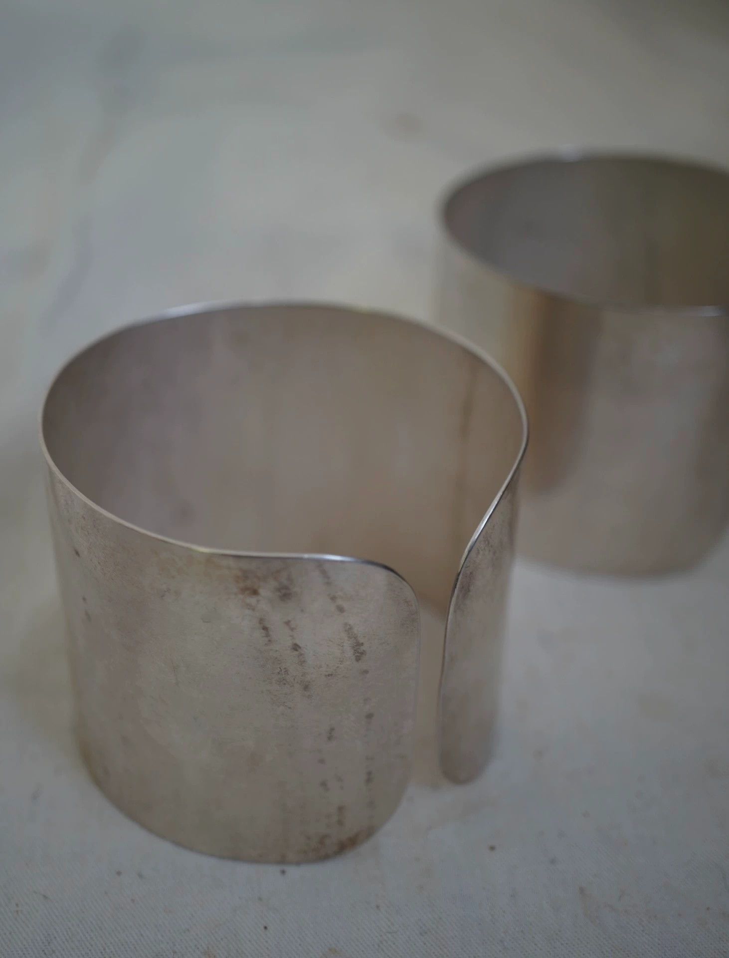 Other zooSelect Handmade Pure Silver Adjustable Arm Cuff/Bracelet Size ONE SIZE - 3 Thumbnail