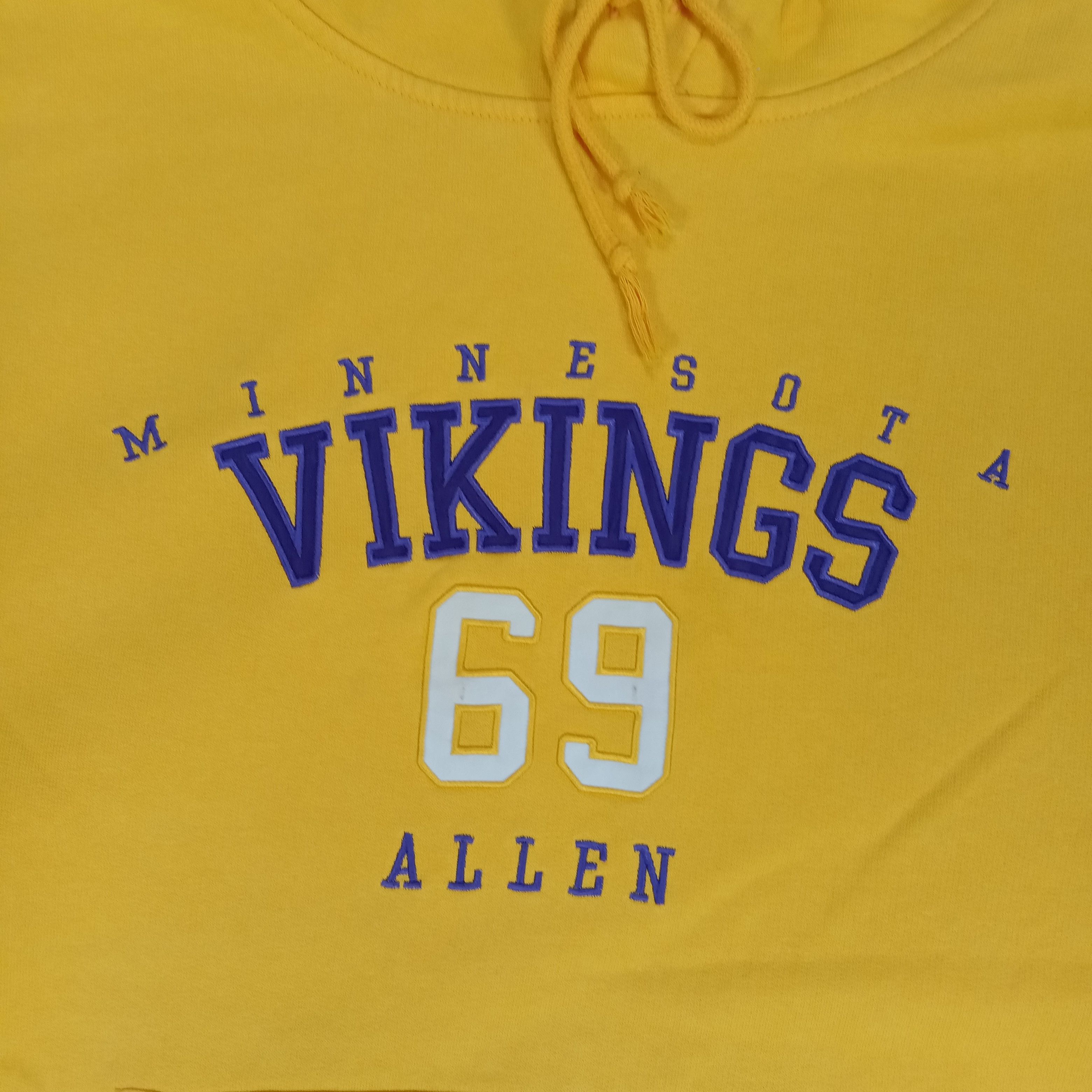 Reebok × Vintage Minnesota Vikings 69 American Sports Style Hoodies Size US XL / EU 56 / 4 - 3 Thumbnail