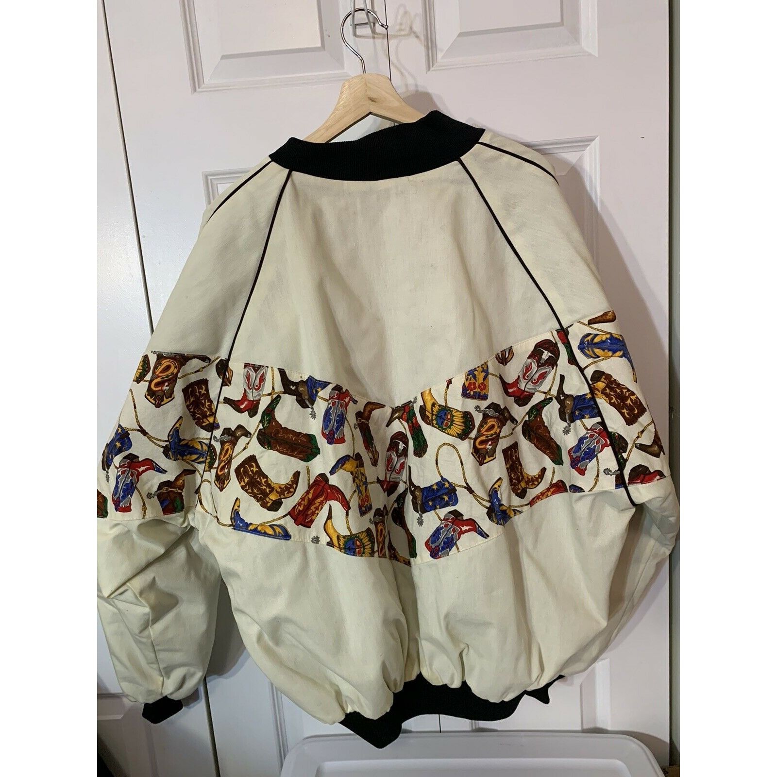 Other Vintage Bee-Wild Boots Jacket Men’s Sz XL USA Bomber Beige R Size US XL / EU 56 / 4 - 8 Thumbnail