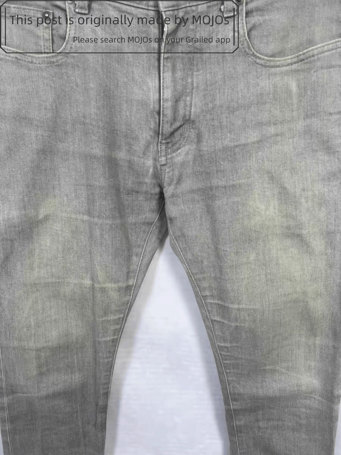 Saint Laurent Paris Sz 32 Saint Laurent Paris 13SS D02 Heavy Faded Wash Denim Size US 32 / EU 48 - 3 Thumbnail