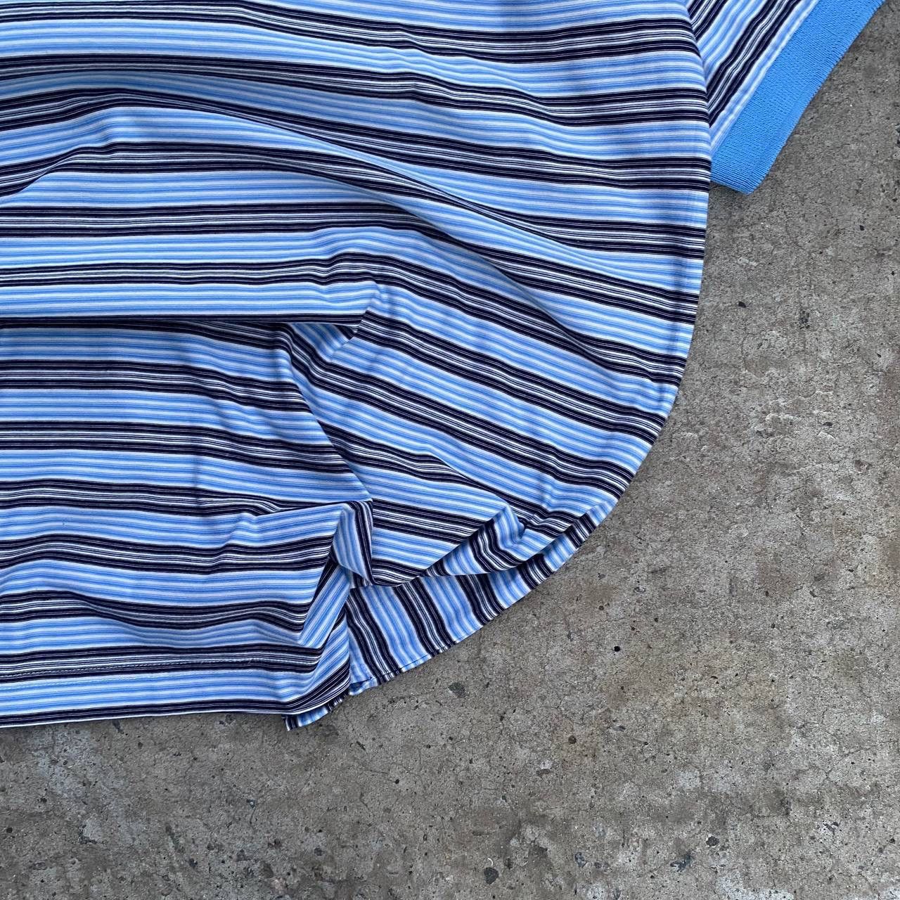 Fila Vintage Fila Polo Striped Size L Y2K 00s USA Basic Fit Tee Size US L / EU 52-54 / 3 - 4 Thumbnail