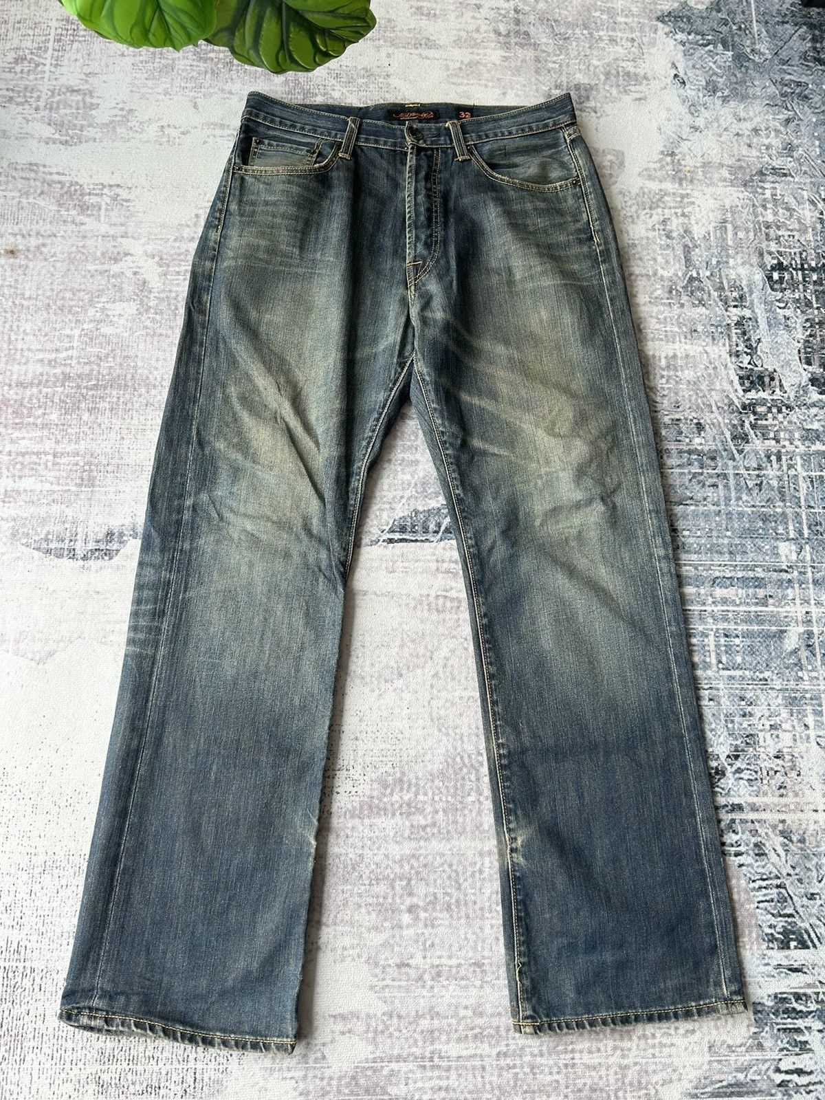 Ed Hardy Ed Hardy Big Spellout Denim Size US 34 / EU 50 - 6 Thumbnail