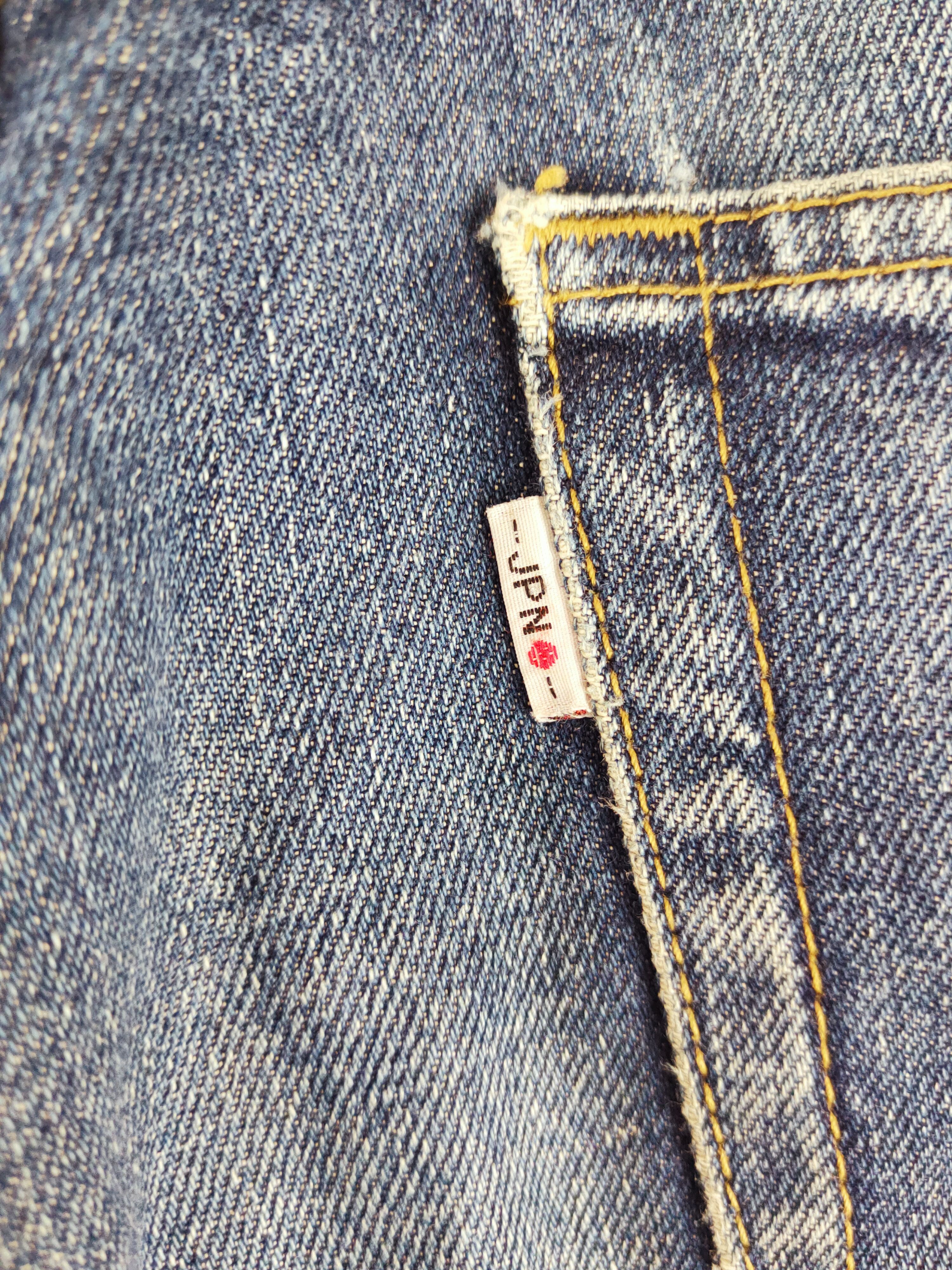 Japanese Brand Japan Jeans Dark Blue Distressed Ripped Jeans #S2706 Size US 31 - 8 Thumbnail