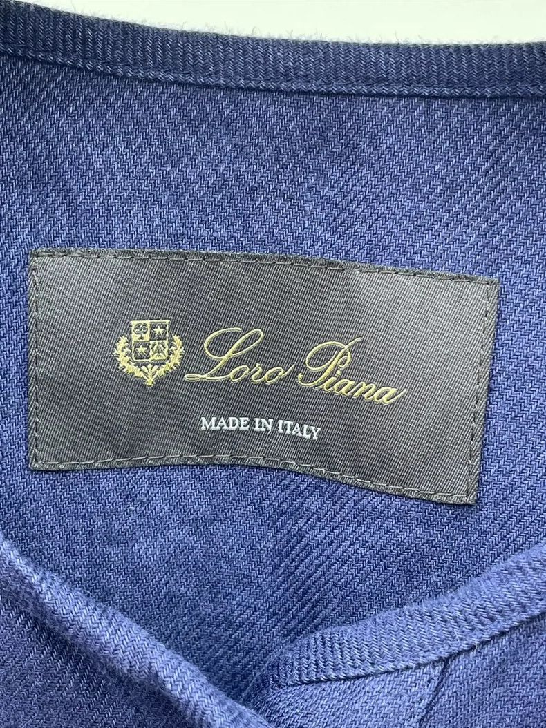 Loro Piana LORO PIANA High grade tooling drawstring vest Size S / US 4 / IT 40 - 5 Thumbnail
