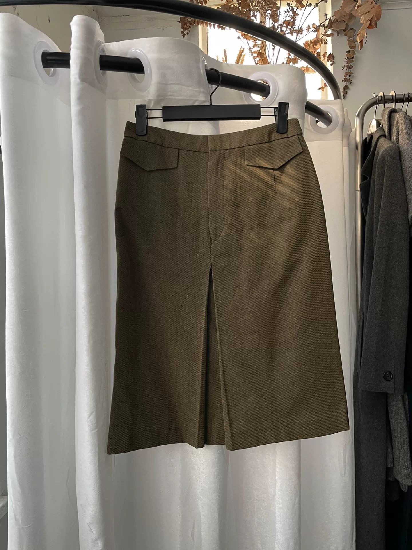 Junya Watanabe junya watanabe vintage wool pencil skirt Size US 26 / EU 42 - 1 Thumbnail