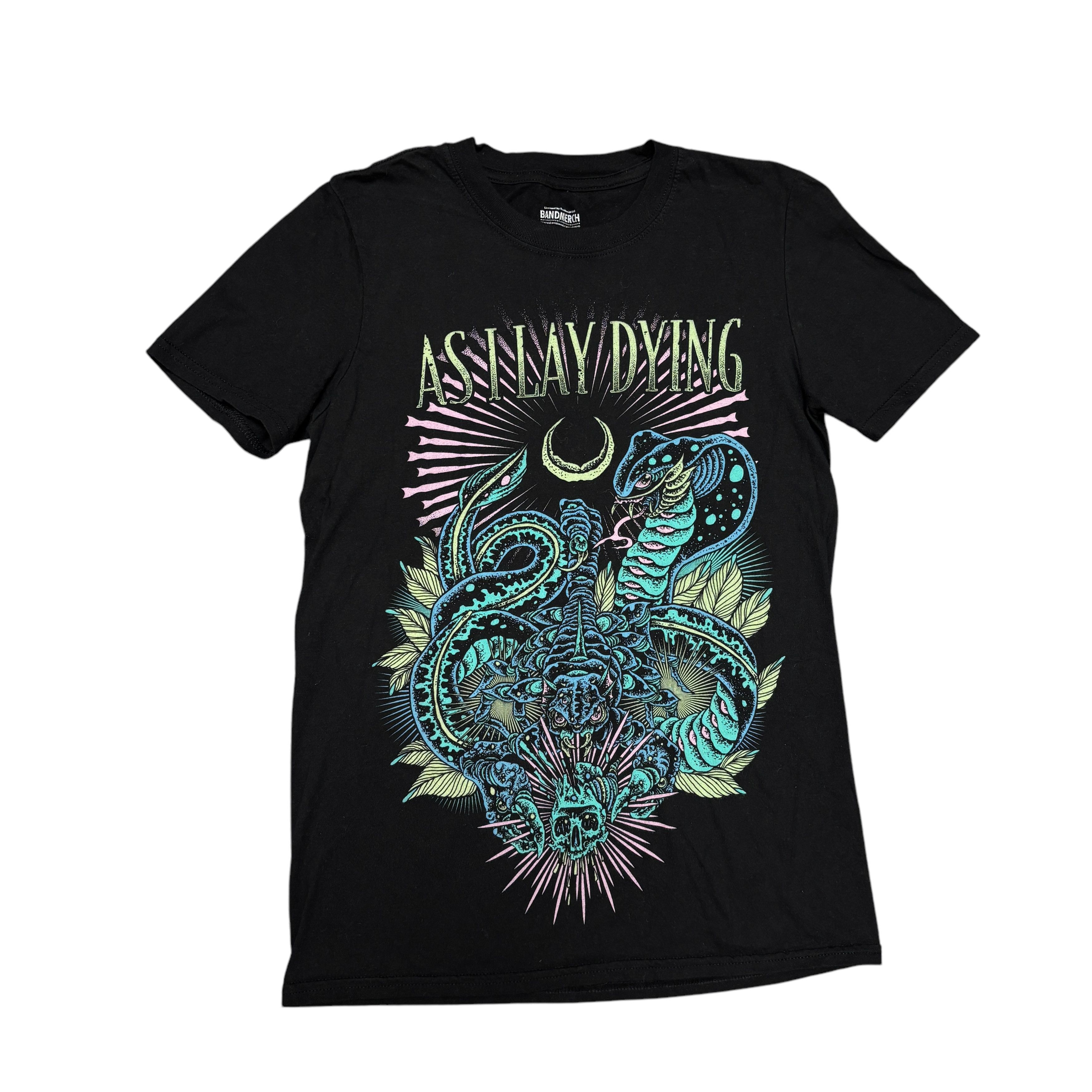 Band Tees × Vintage As I Lay Dying Shirt Metalcore Band Tee Trivium Size US S / EU 44-46 / 1 - 1 Thumbnail