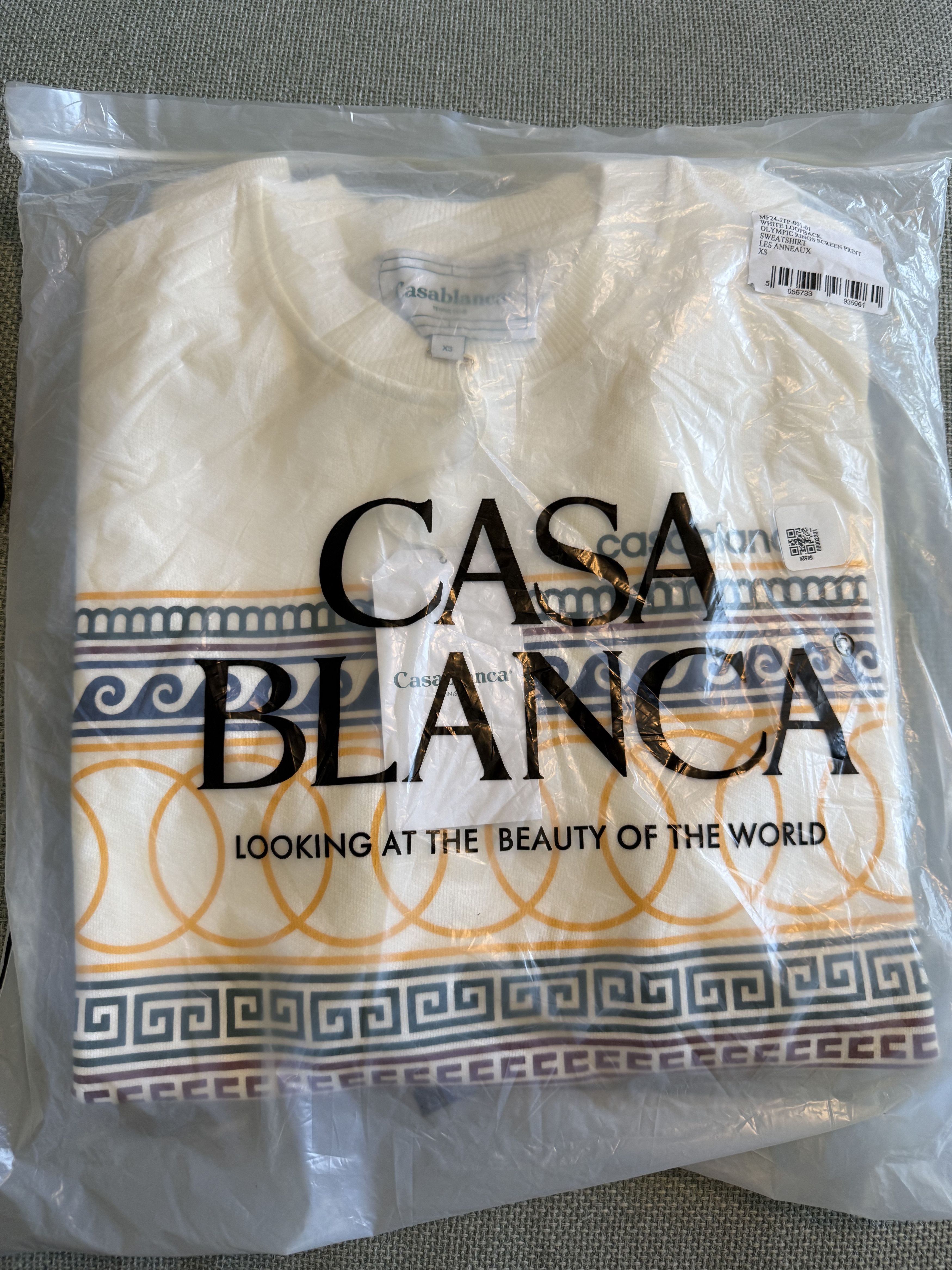 Casablanca *MSG TO OFFER* OLYMPIC RINGS SWEATSHIRT BNWT Size US M / EU 48-50 / 2 - 5 Thumbnail