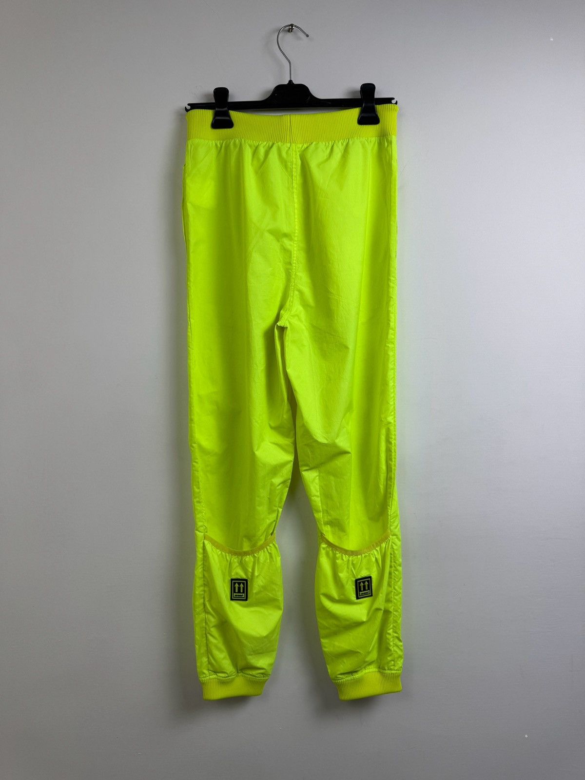 Off-White Off-White High Waisted Trousers 'Neon Yellow' Size 25" / US 0 / IT 36 - 1 Thumbnail