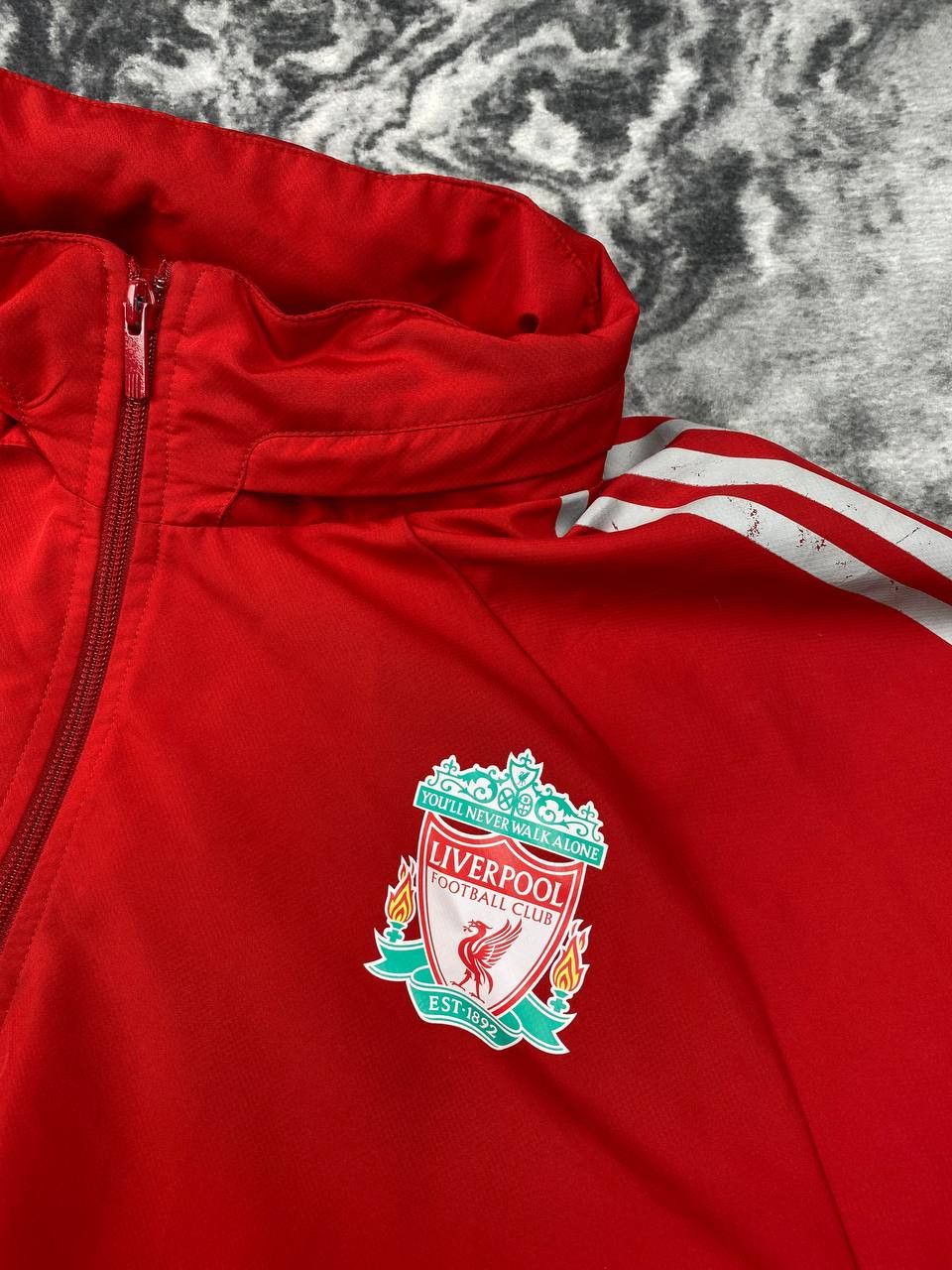 Adidas Vintage Adidas Liverpool FC 2008 2009 Windbreak Size US L / EU 52-54 / 3 - 2 Thumbnail