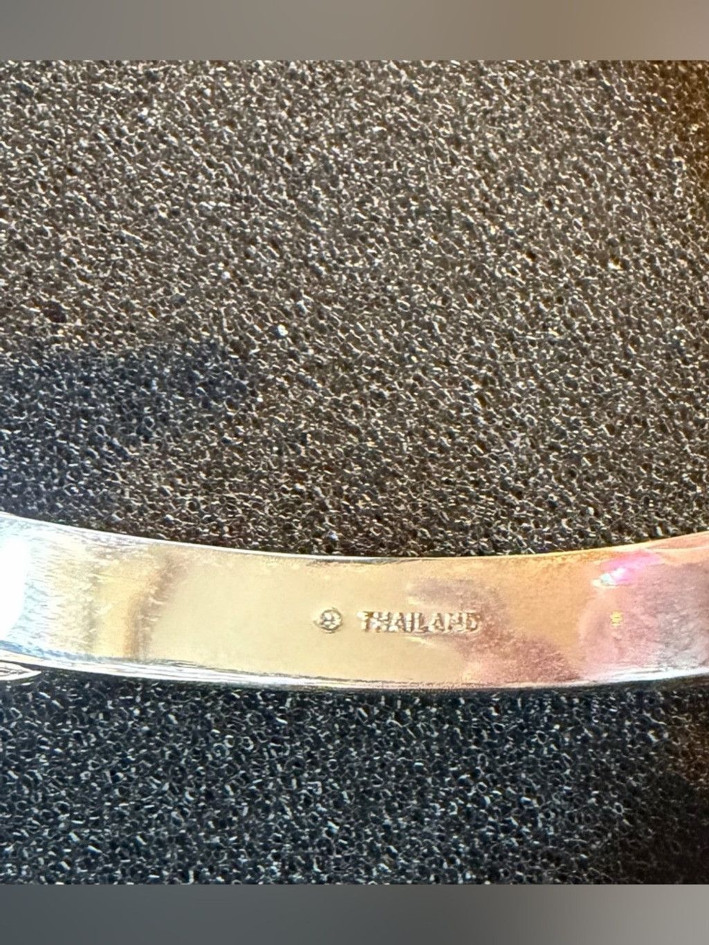 Coach Coach Silver Tone Crystal “C” Hinged Bangle Bracelet Cuff Size ONE SIZE - 6 Thumbnail