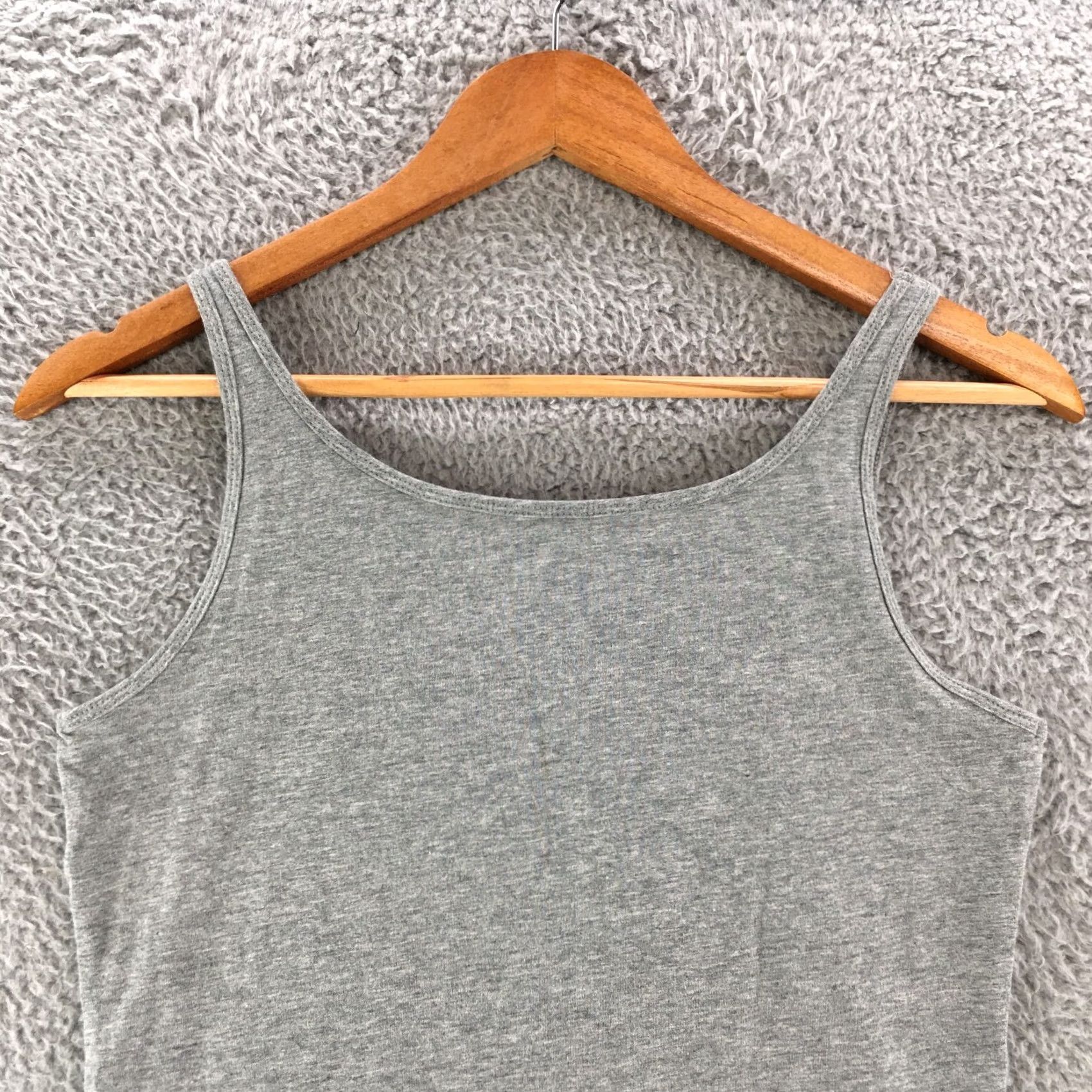 CO Duluth Tank Top Womens XS Grey Cotton Blend Sleeveless Basic Casual Shirt Size XS / US 0-2 / IT 36-38 - 7 Thumbnail