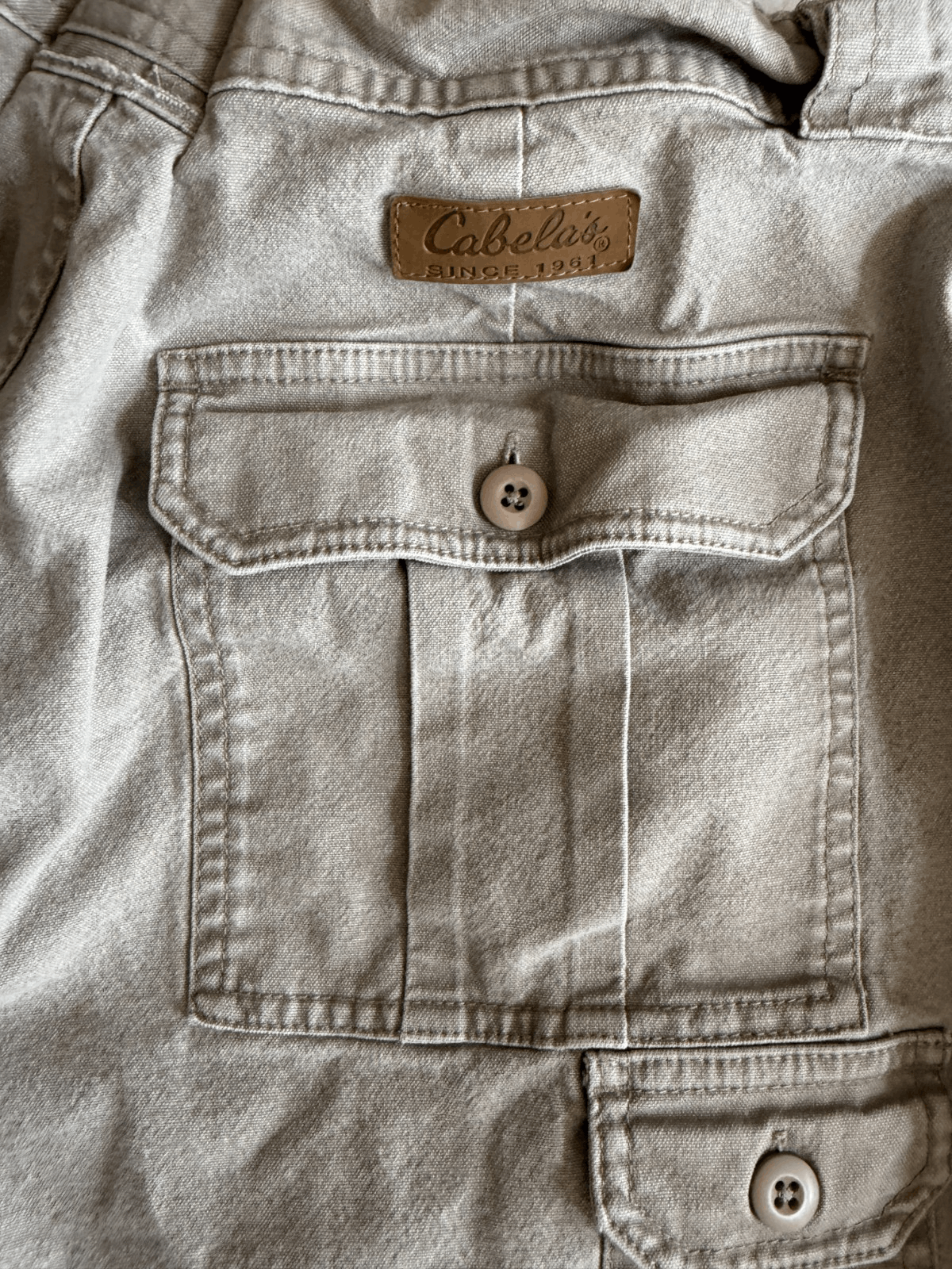 Cabelas Cabelas Outdoor Gear Women's7 Pocket Hiker Canvas Cargo Uti Size 40" / US 18 - 3 Thumbnail