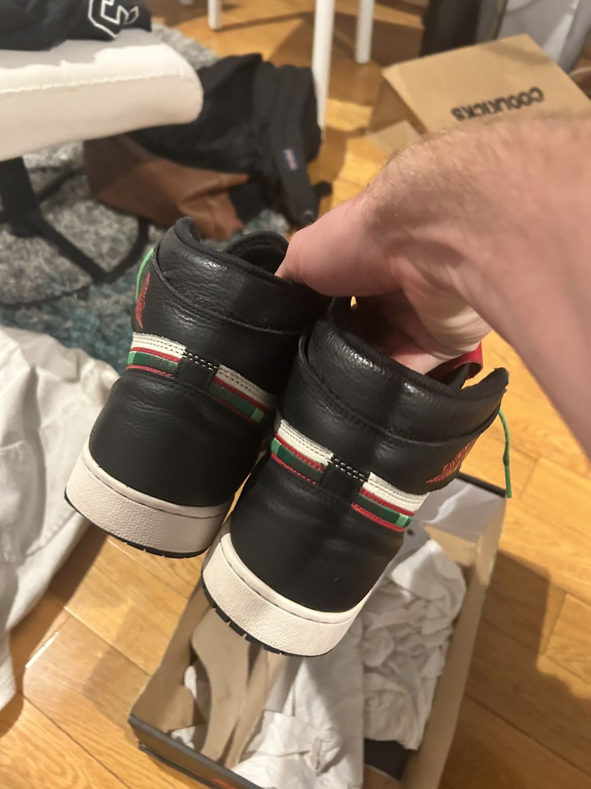 Nike Jordan 1 High A star is born Size US 12 / EU 45 - 3 Thumbnail