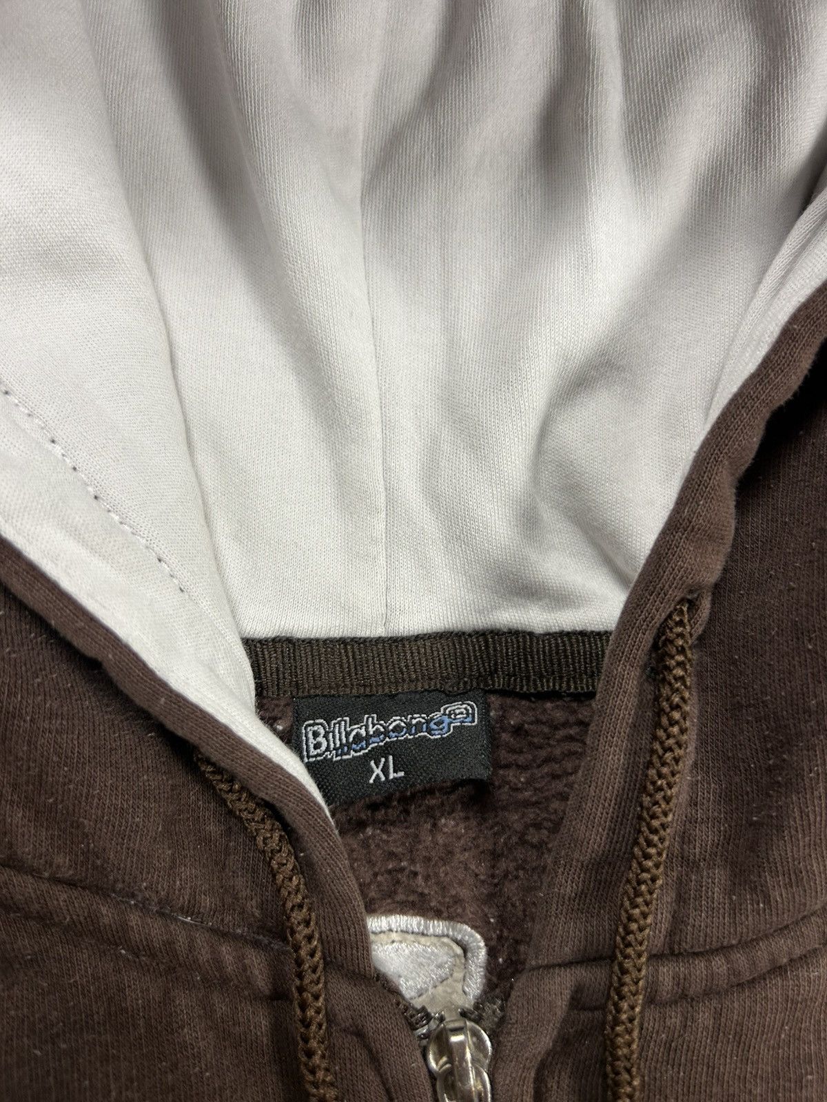 Billabong Billabong zip hoodie vintage brown Y2K big logo Size US S / EU 44-46 / 1 - 3 Thumbnail