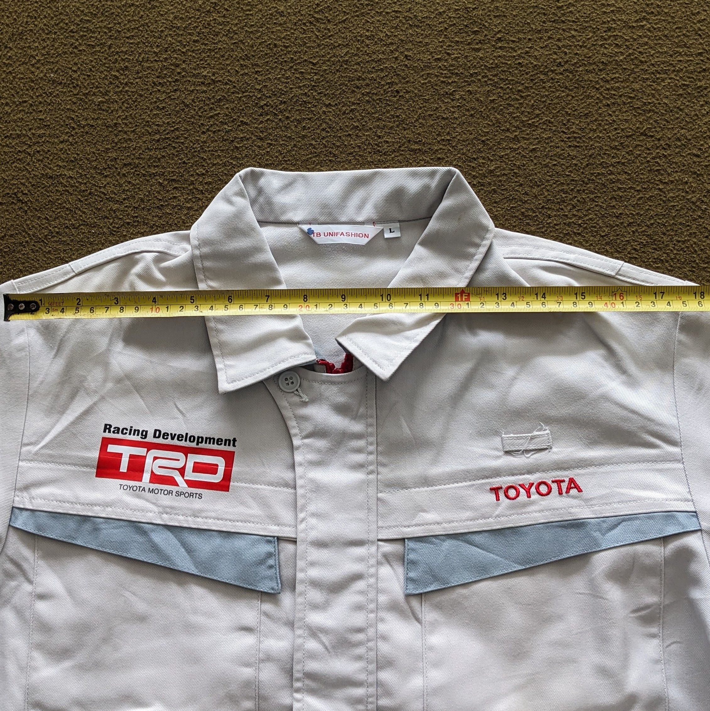 Vintage Vintage TRD TOYOTA Motorsports Racing Custom Jacket Size US M / EU 48-50 / 2 - 5 Thumbnail