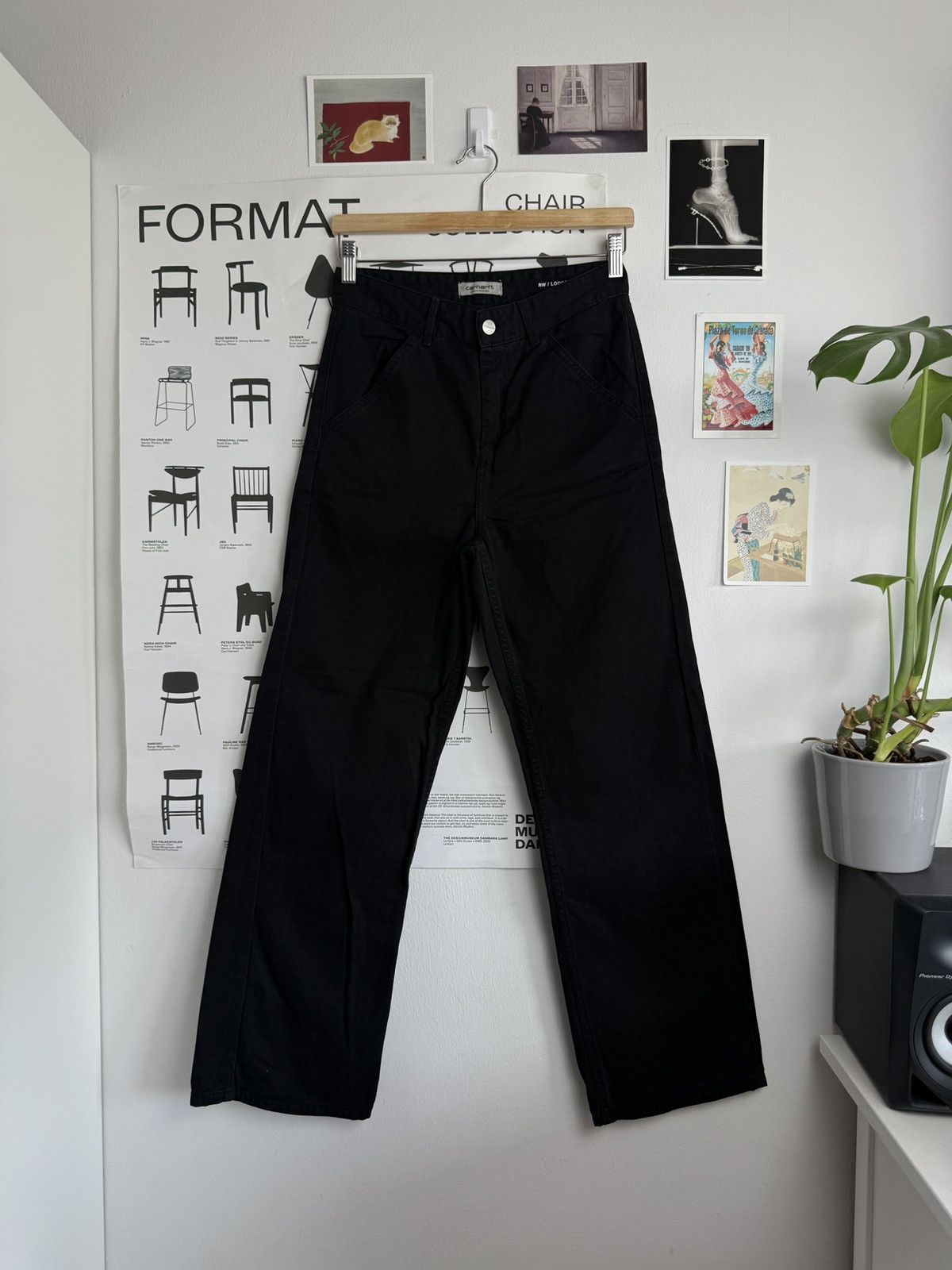 Carhartt Carhartt baggy loose simple pants 25 skate hiphop dickies Size 25" / US 0 / IT 36 - 2 Thumbnail