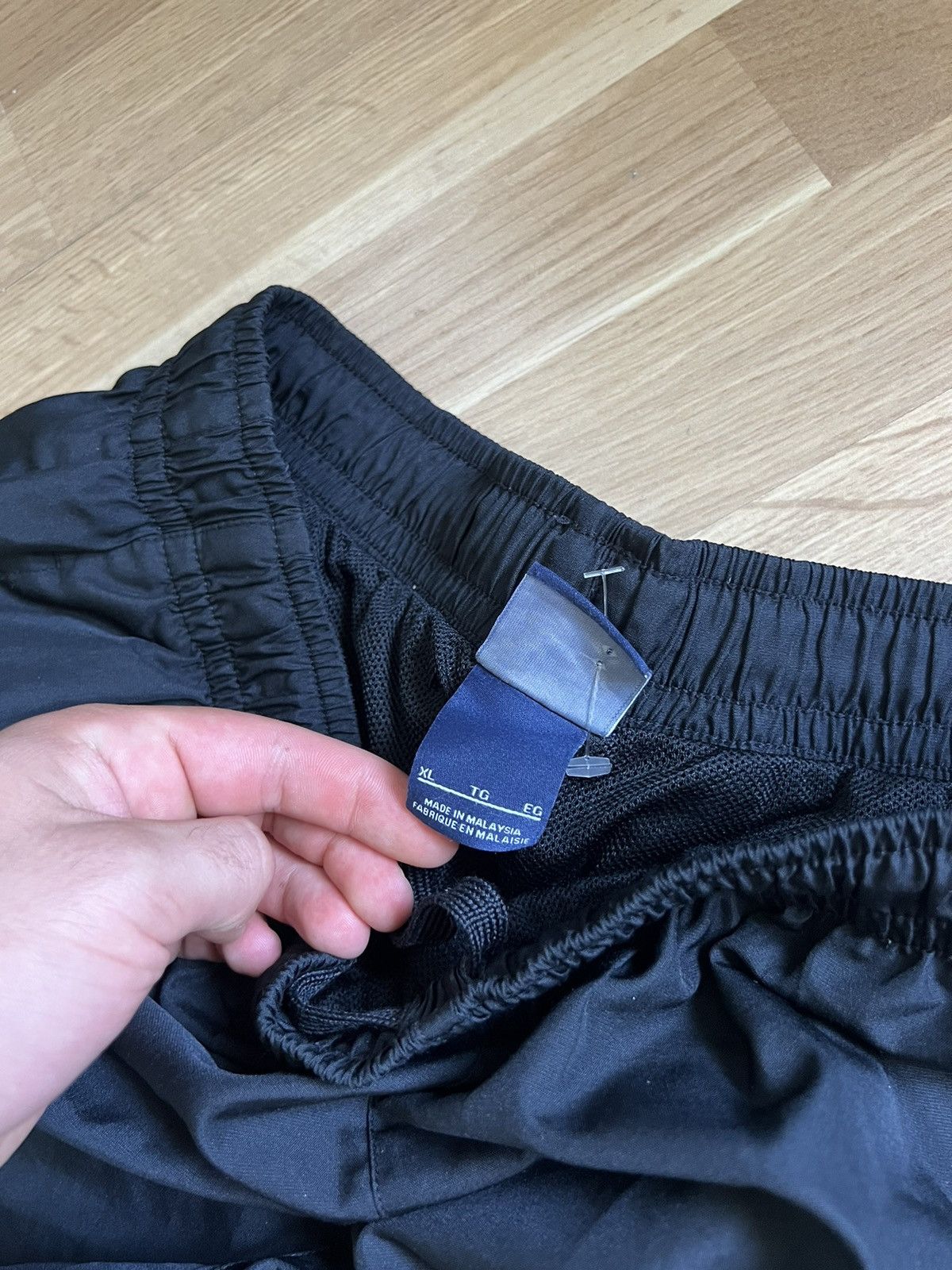 Nike Nike wide nylon drill track pants vintage 2000s archive Size US 34 / EU 50 - 4 Thumbnail