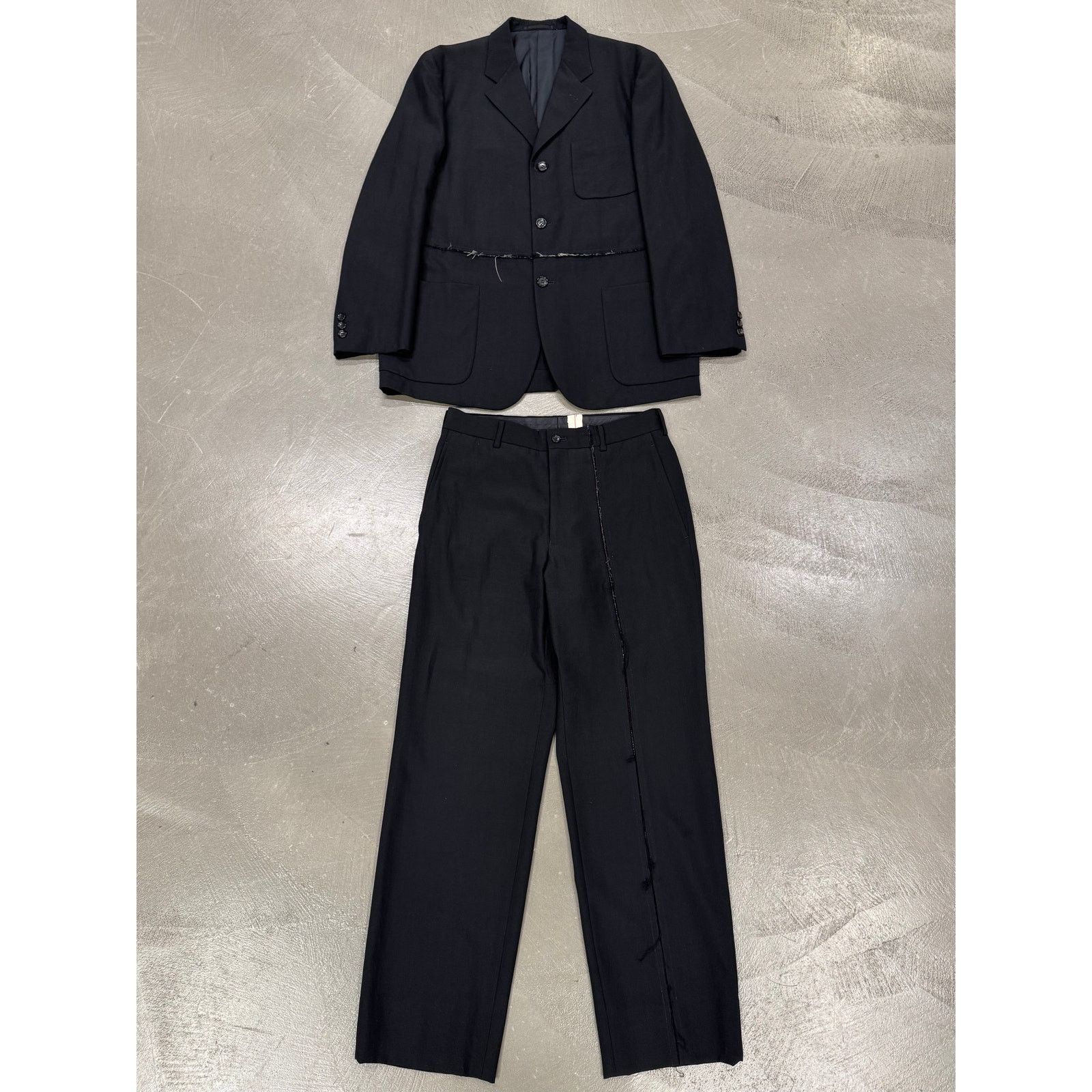 Comme des Garcons A/W2000 Comme des Garçons distressed stripe set Size US M / EU 48-50 / 2 - 6 Thumbnail