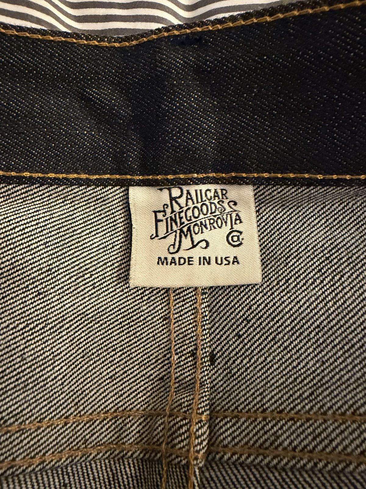 Railcar Fine Goods Railcar raw denim Size US 32 / EU 48 - 2 Thumbnail