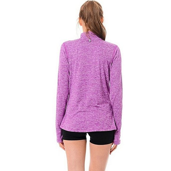 Nike Dri-Fit Element 1/2 Zip Athletic Top Active Outdoor Spring Size M / US 6-8 / IT 42-44 - 4 Thumbnail