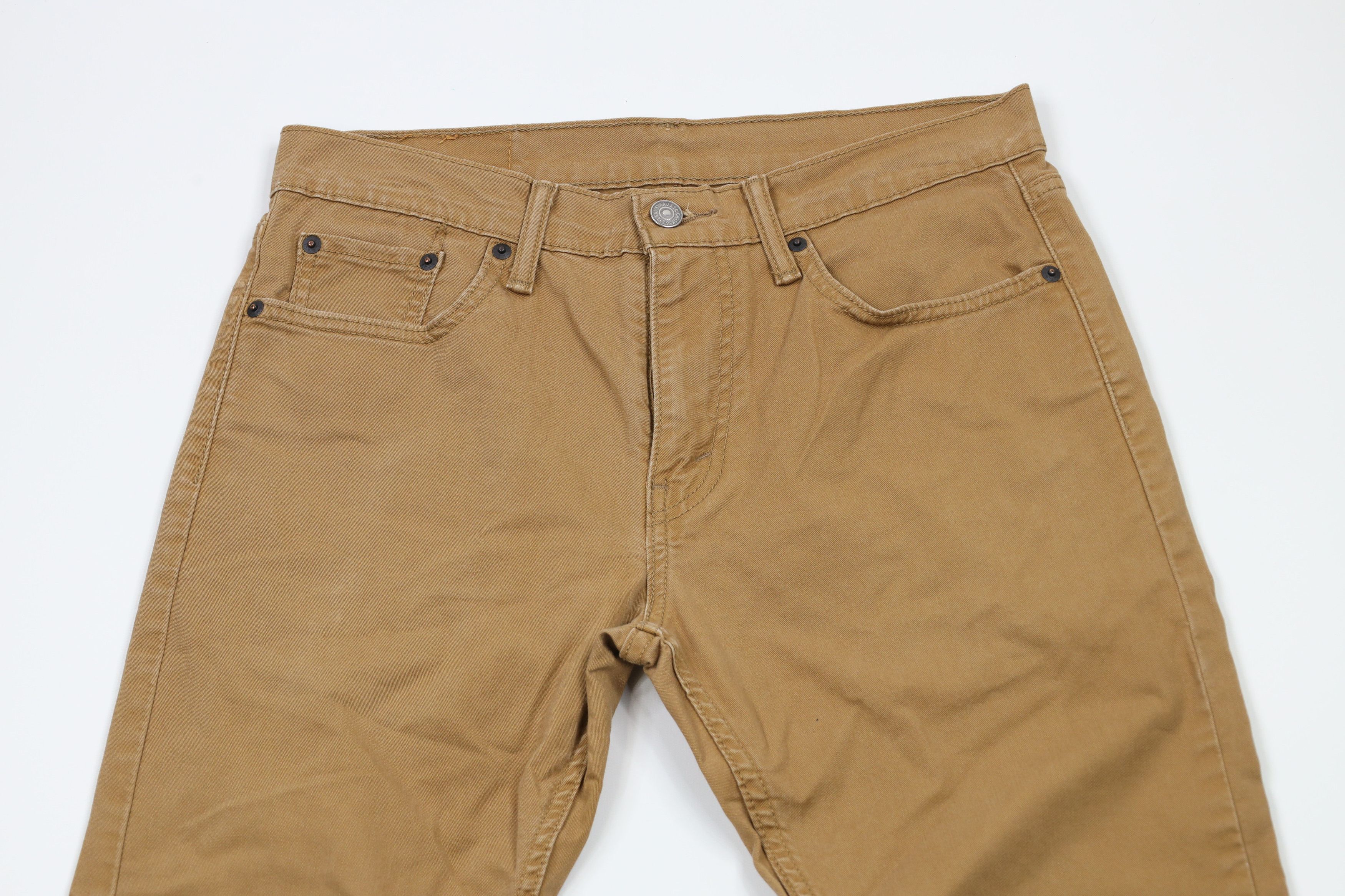 Levi's × Vintage Vintage Y2K Levis 502 Slim Fit Tapered Leg Pants Brown Size US 30 / EU 46 - 2 Thumbnail