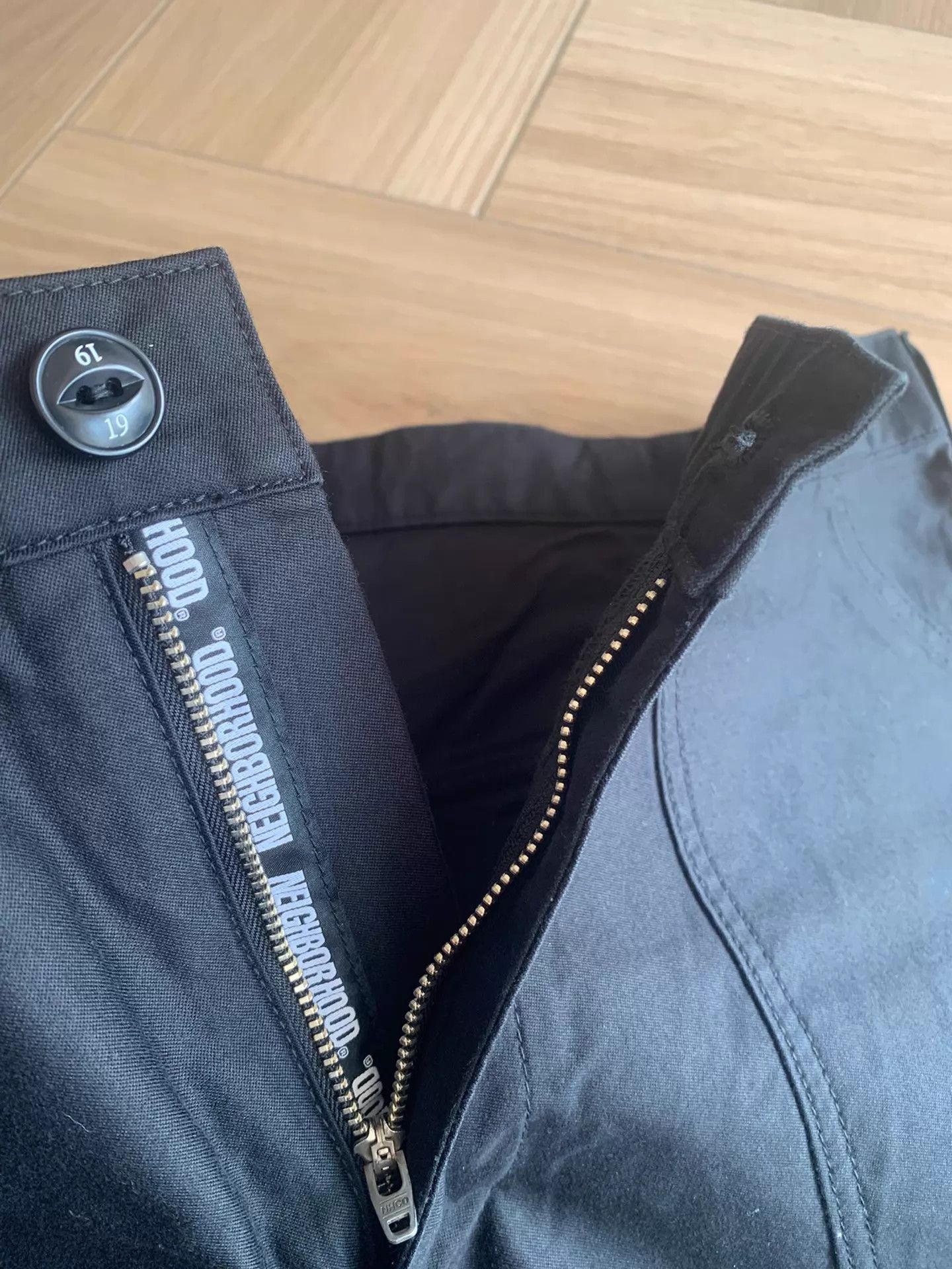 Neighborhood NEIGHBORHOOD BAKER SHORTS JPN Washed Black XL Size US 36 / EU 52 - 6 Thumbnail