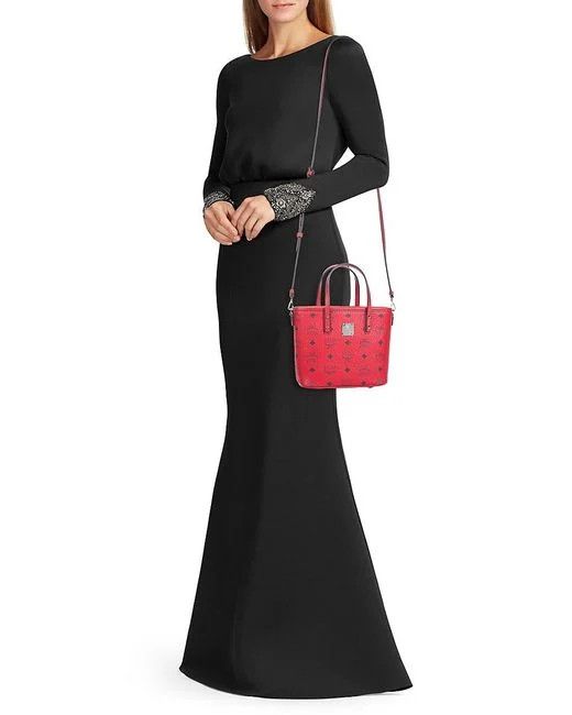MCM o1mt1gz0225 Size: OS / Shopper Mini Bag in Red Size ONE SIZE - 2 Thumbnail