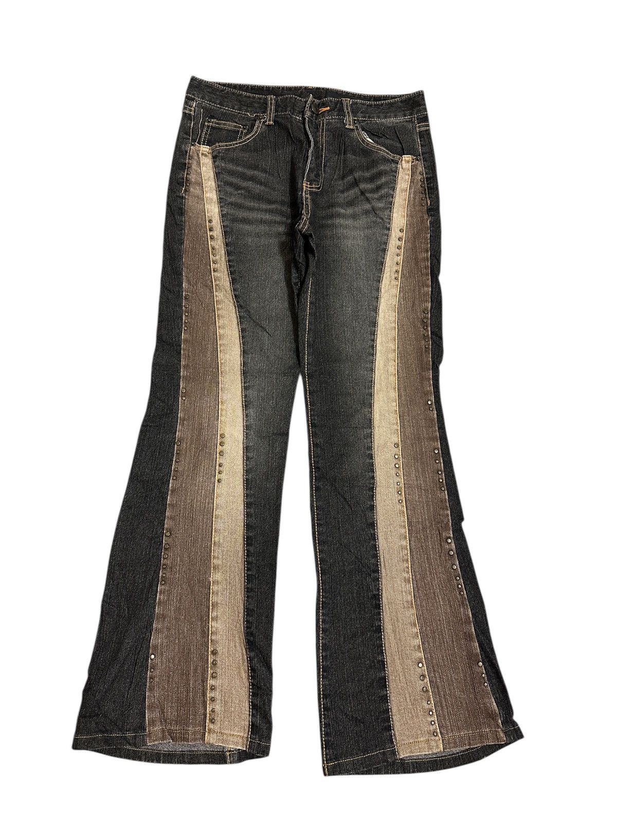 Blue Blue Japan × Japanese Brand BLUE JAM Flare Jeans Size US 29 - 1 Thumbnail