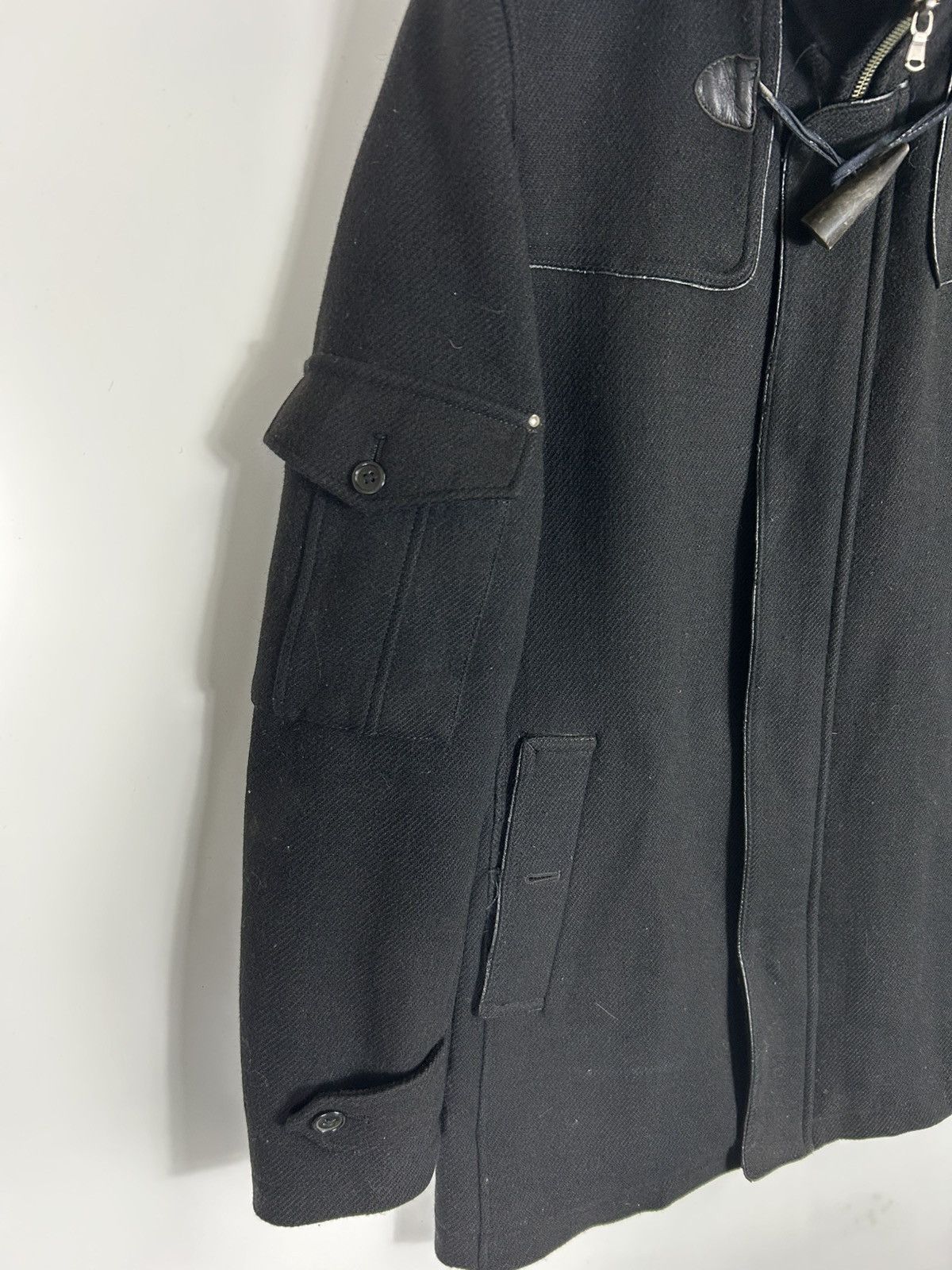 Katharine Hamnett London ⚡️Vintage Katherine Hamnett London Wool Hooded Jacket Size US M / EU 48-50 / 2 - 5 Thumbnail