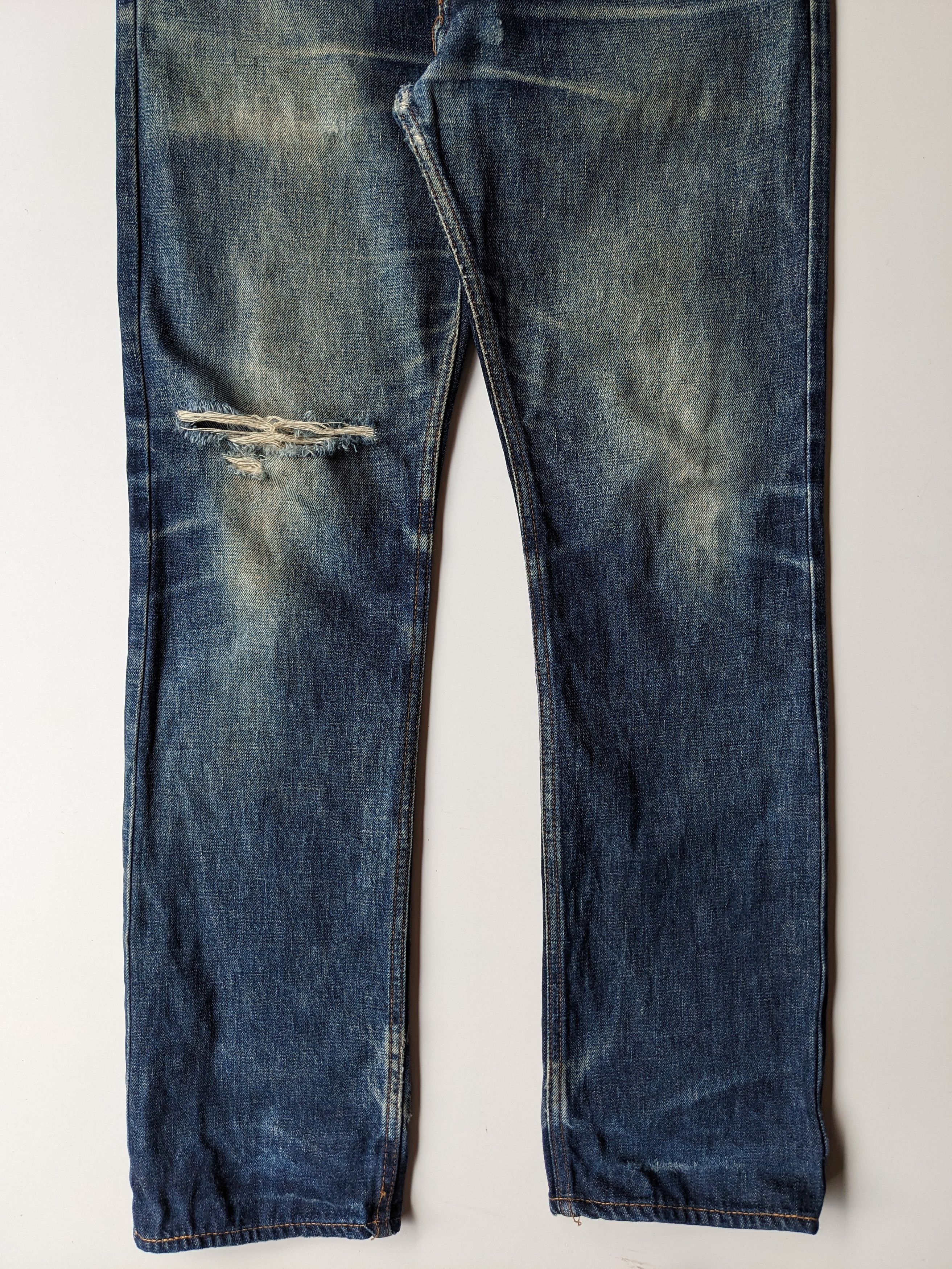 If Six Was Nine × Japanese Brand × Jean Stabilizer distressed faded jeans Size US 34 / EU 50 - 4 Thumbnail