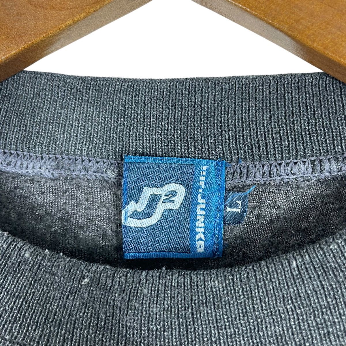 Japanese Brand Vintage J2 By Junko Koshino Fleece Crewneck Sweatshirt Size US L / EU 52-54 / 3 - 5 Thumbnail