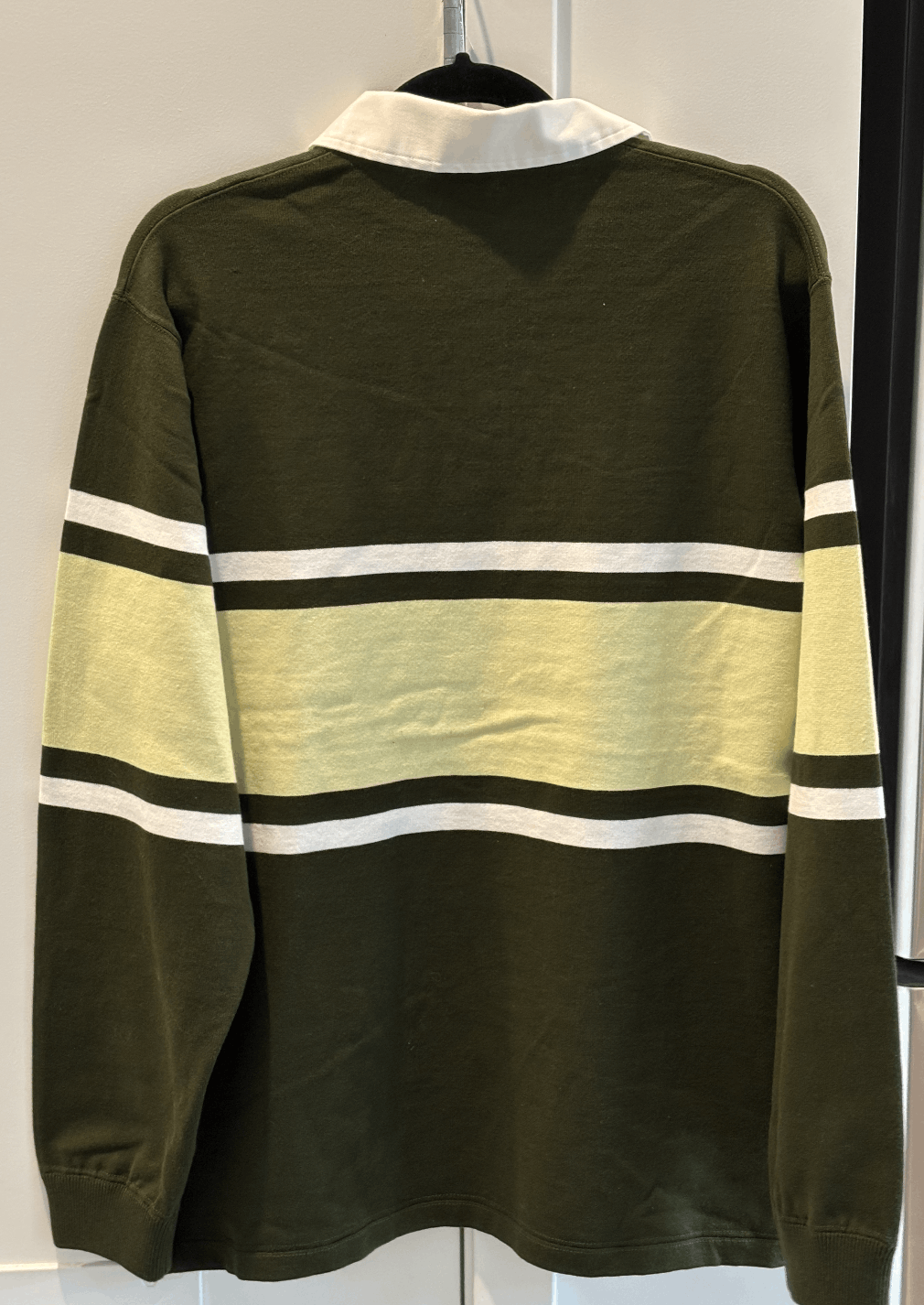 Girls Don't Cry Wasted Youth Men's Green Polo-Long Sleeve Size US M / EU 48-50 / 2 - 2 Thumbnail