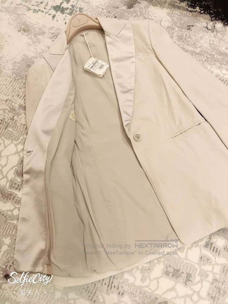 Brunello Cucinelli Brunello Cucinelli Leather blazer Size S / US 4 / IT 40 - 4 Thumbnail