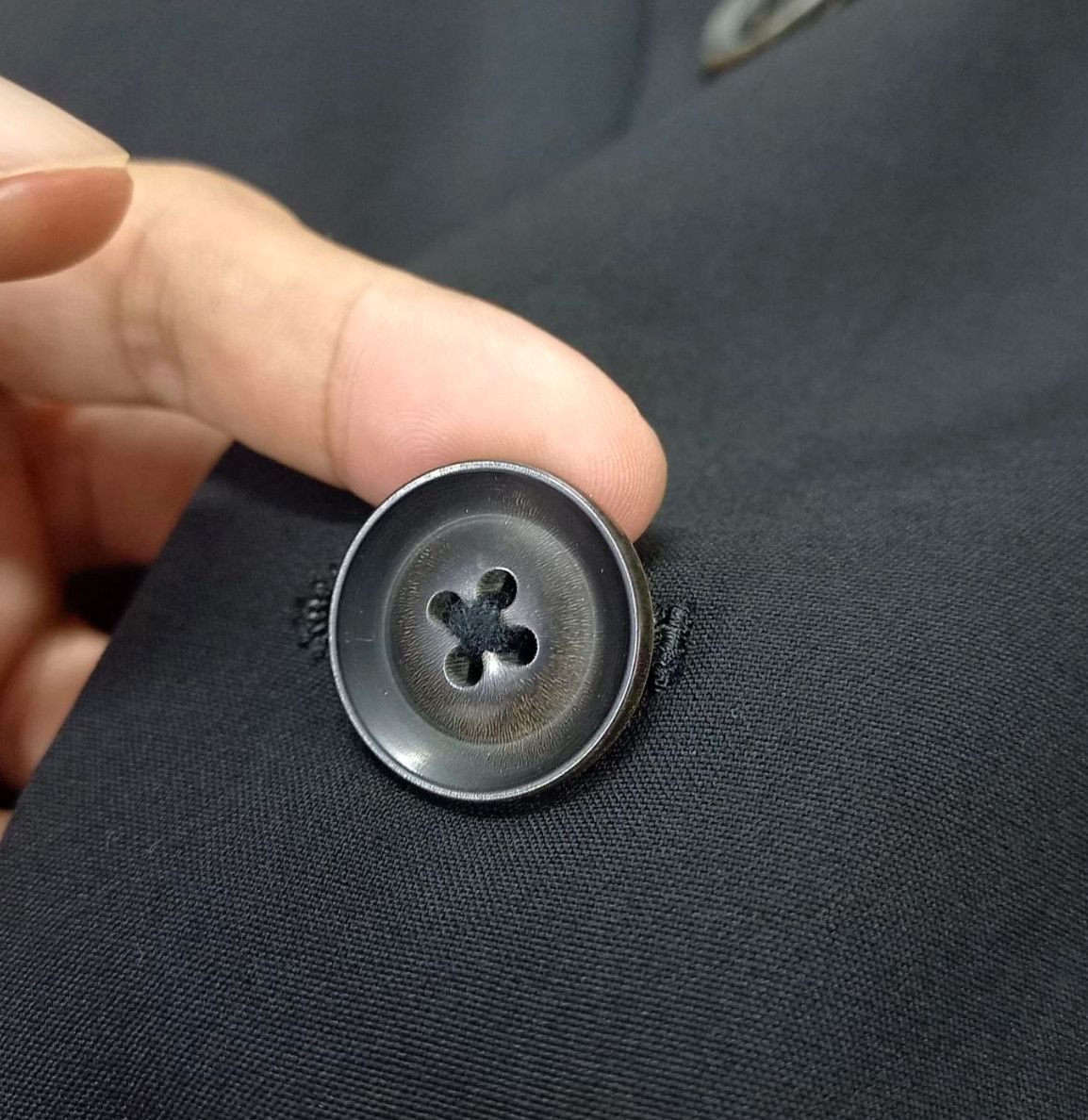 Yohji Yamamoto Vtg YOHJI YAMAMOTO Single Breasted 3 Buttons Blazer Jacket Size 42R - 17 Thumbnail