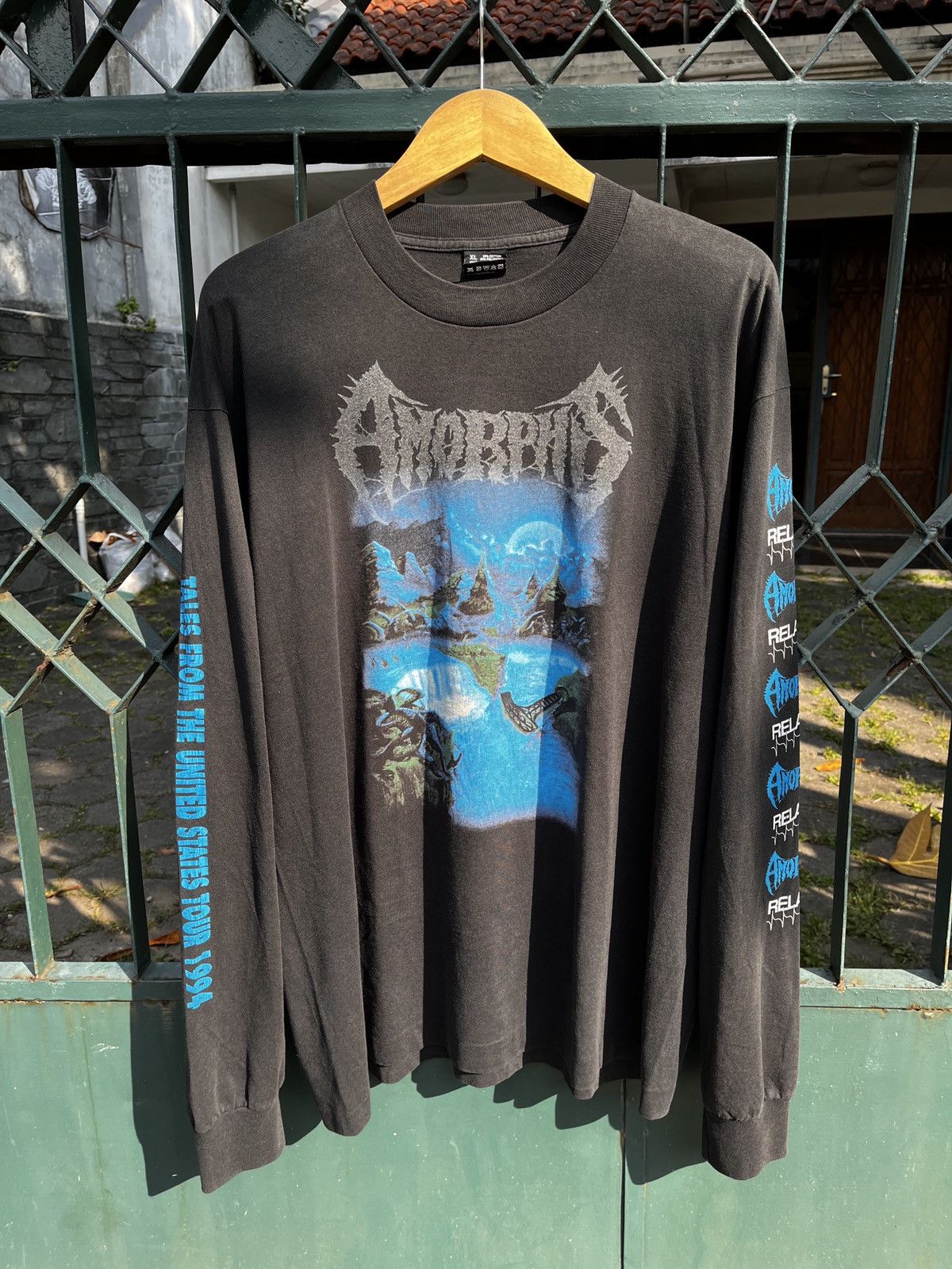 Vintage 1994 Amorphis Tales From The United States Tour LS