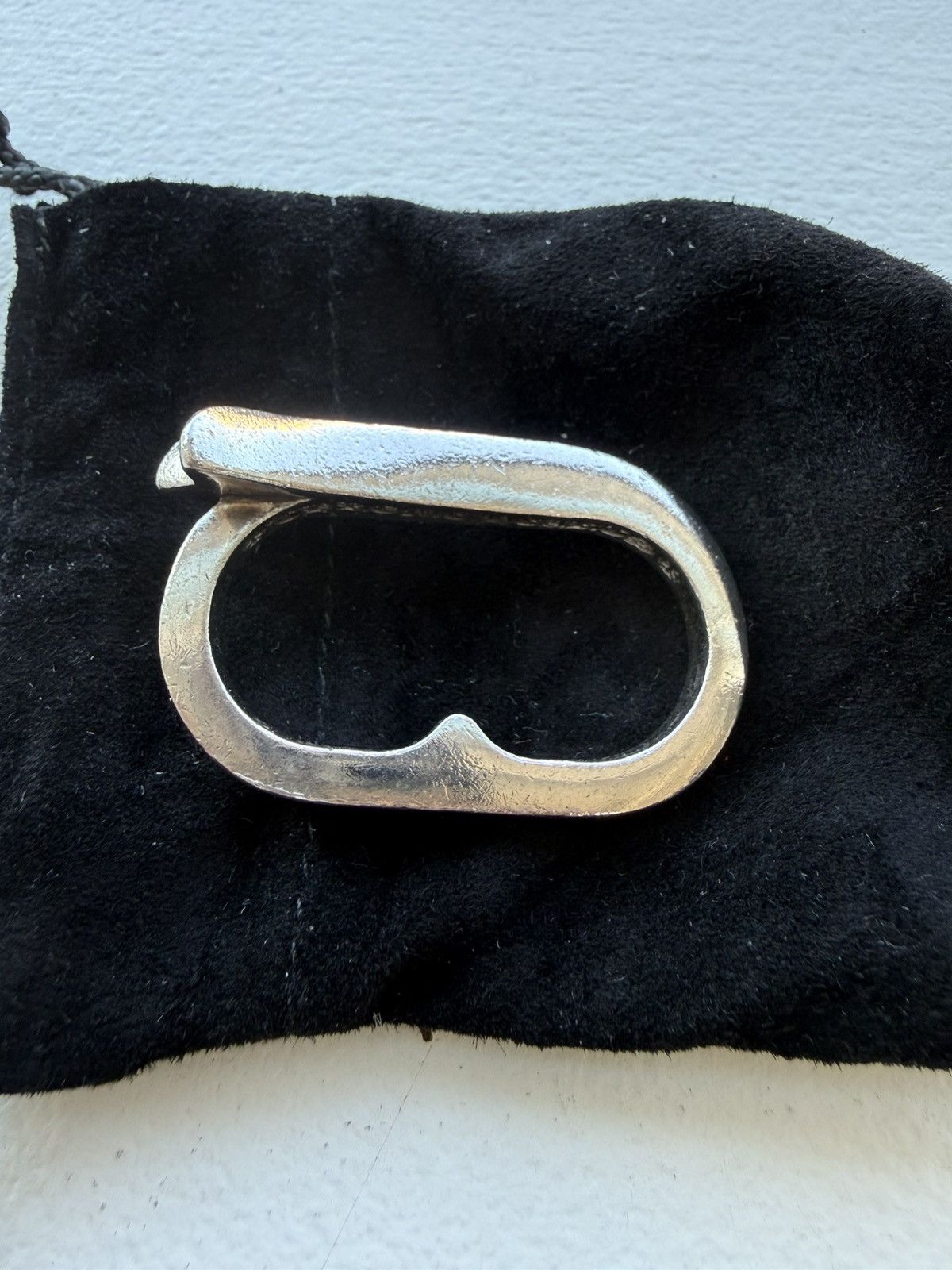 Chrome Hearts Two finger ring Size ONE SIZE - 9 Thumbnail