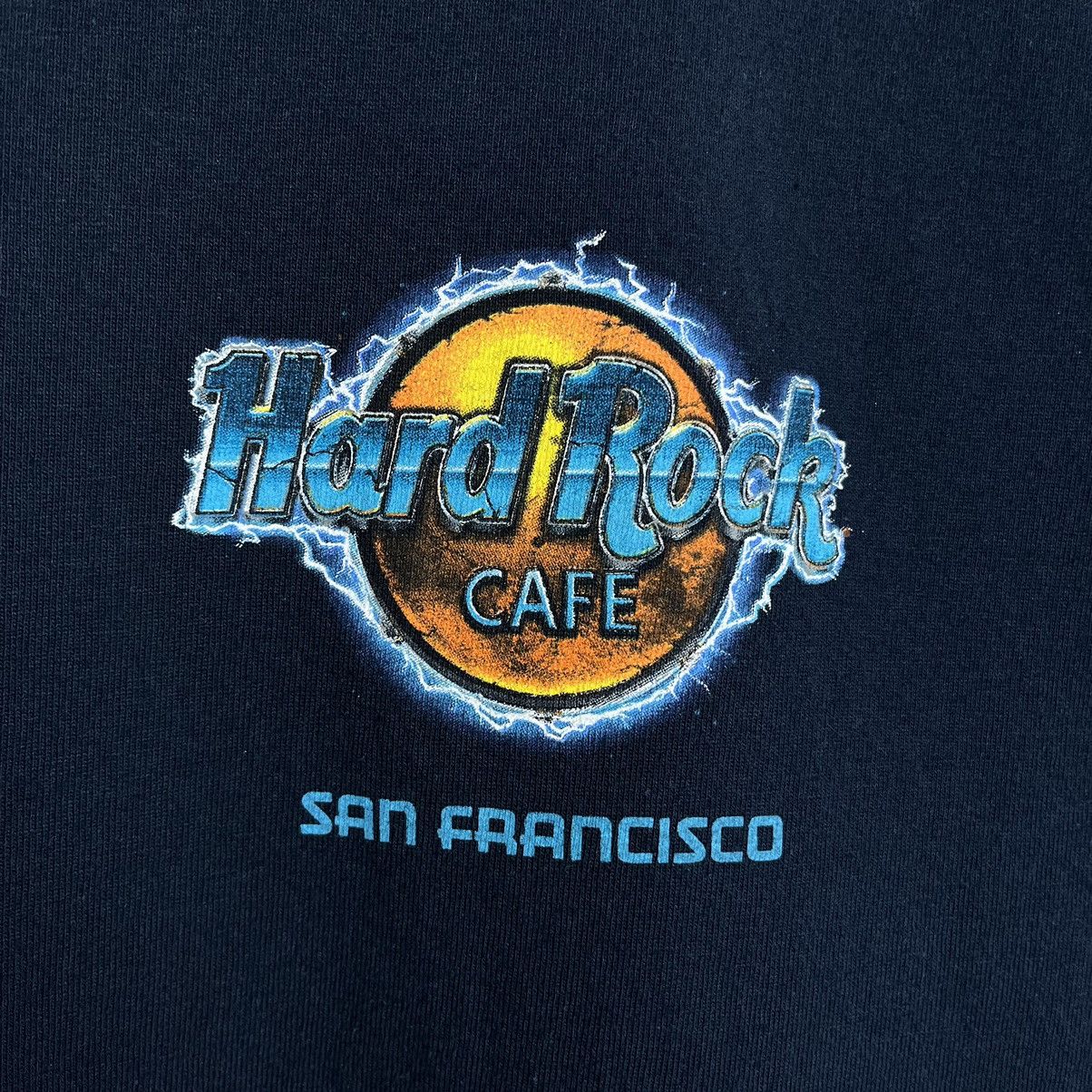 Hard Rock Cafe Vintage Hard Rock Cafe y2k San Francisco big logo tee 90’s Size US L / EU 52-54 / 3 - 6 Thumbnail