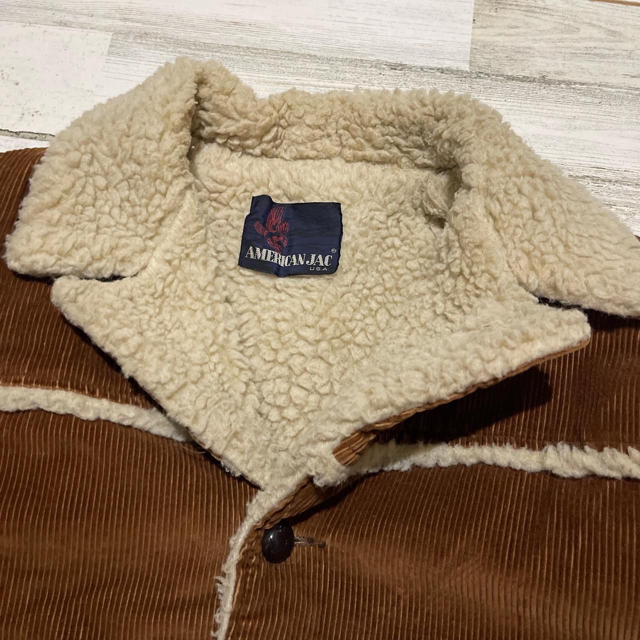 Vintage Vintage 80s Western Corduroy Sherpa Lined Trucker Jacket L Size US L / EU 52-54 / 3 - 3 Thumbnail
