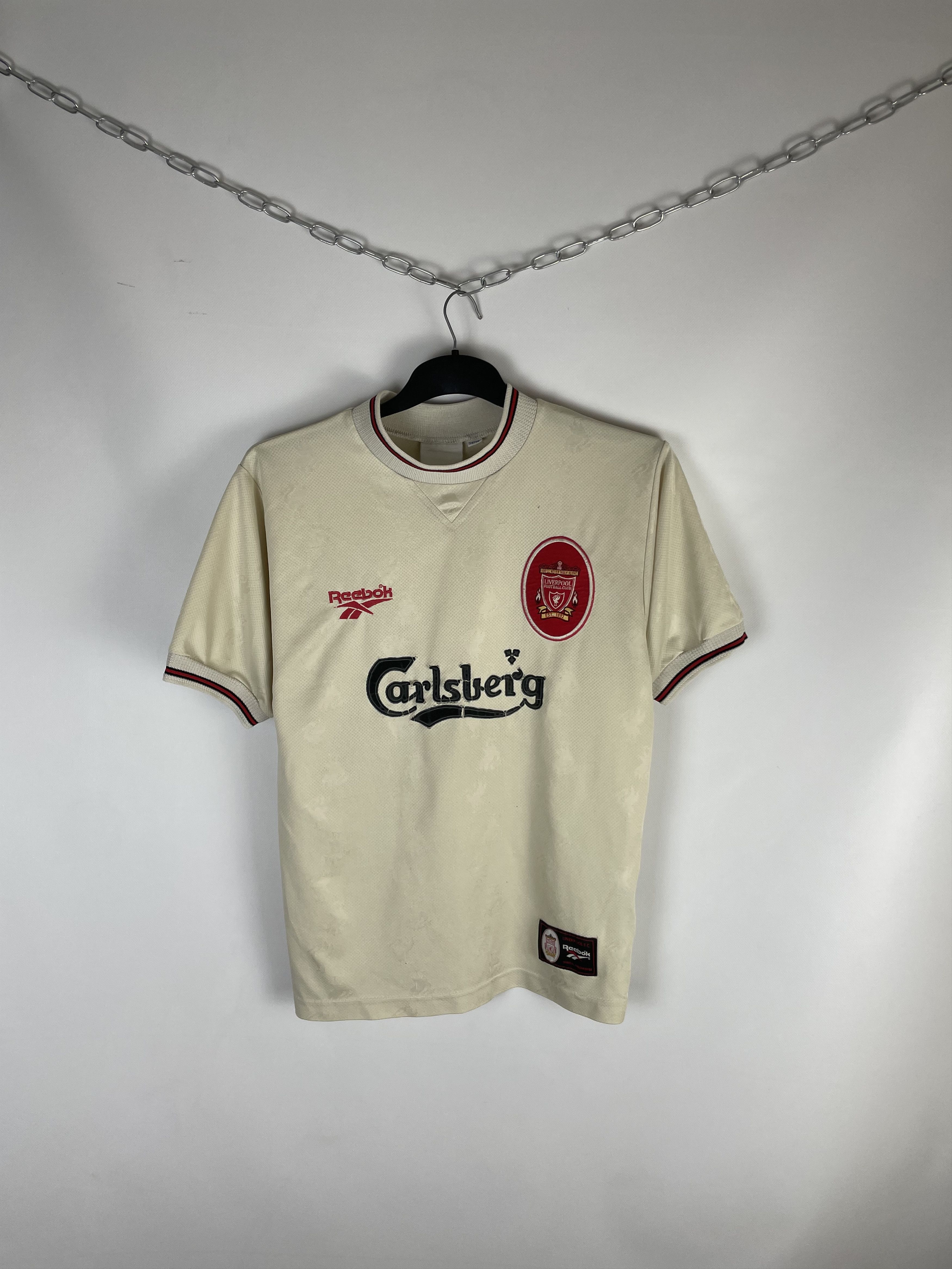 Reebok Liverpool Reebok soccer jersey carlsberg vintage Size US M / EU 48-50 / 2 - 2 Thumbnail