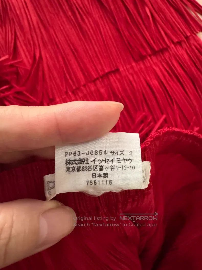 Issey Miyake Issey Miyake Red tassel vest Size L / US 10 / IT 46 - 3 Thumbnail